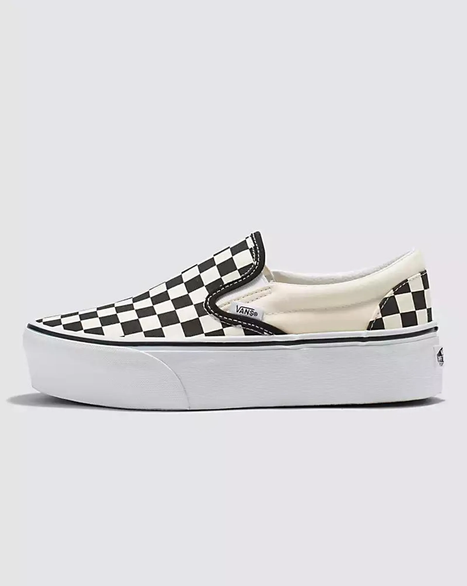 Classic Slip-On Checkerboard Stackform Shoe