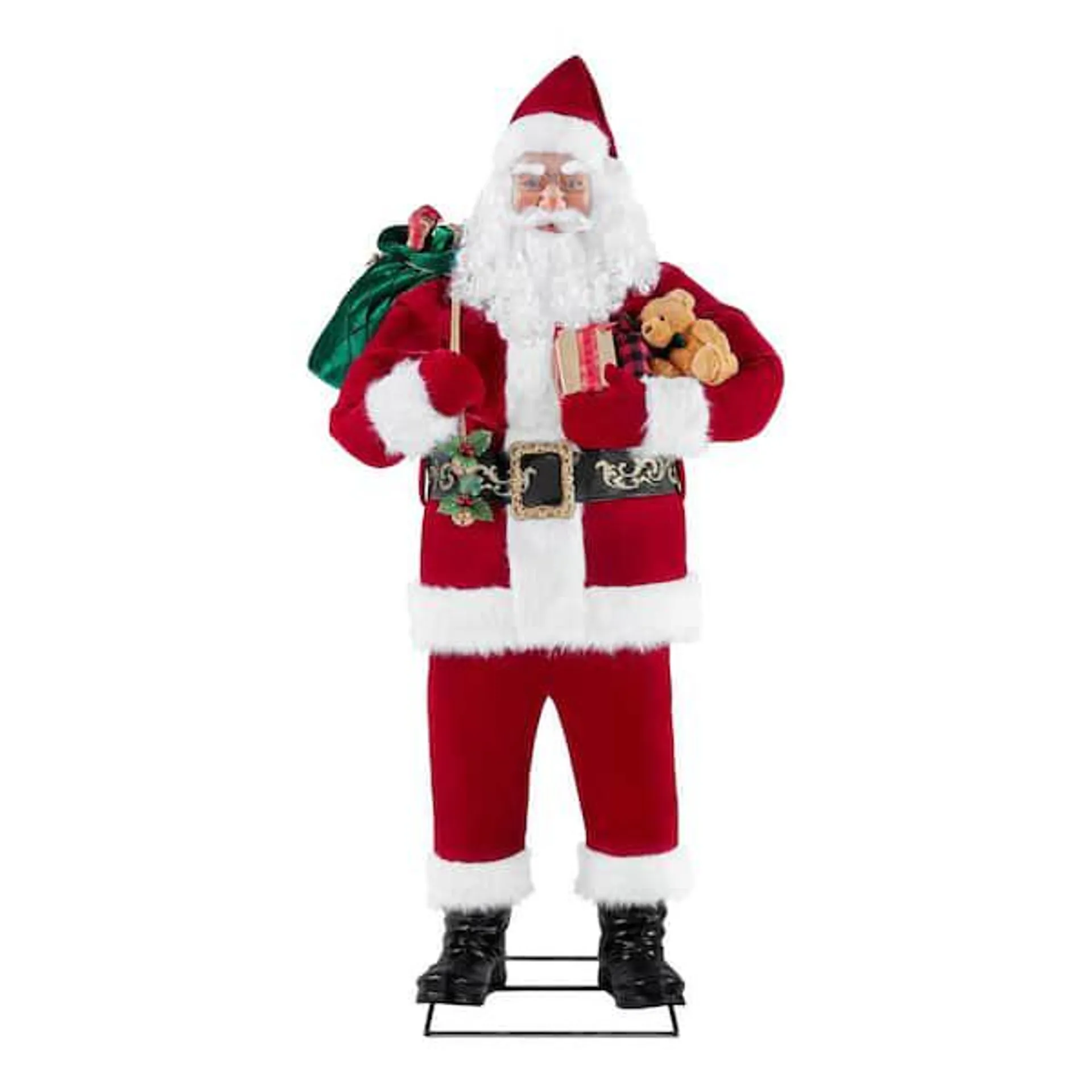 6 ft. Animated Singing Santa Christmas Animatronic