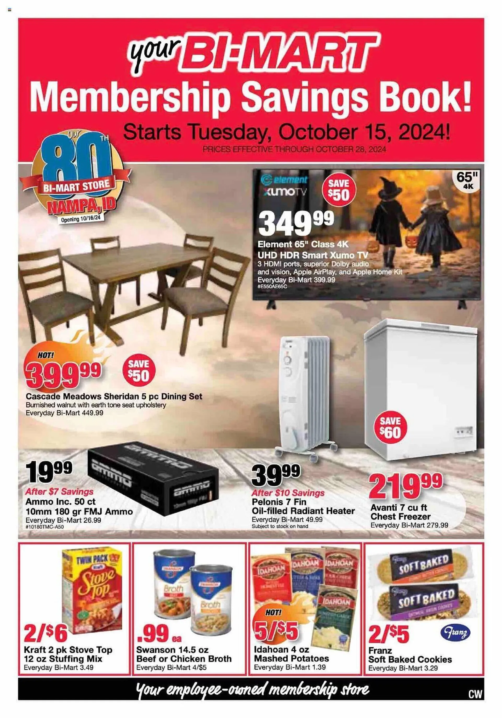 Weekly ad Bi-Mart Weekly Ad from October 15 to October 28 2024 - Page 1