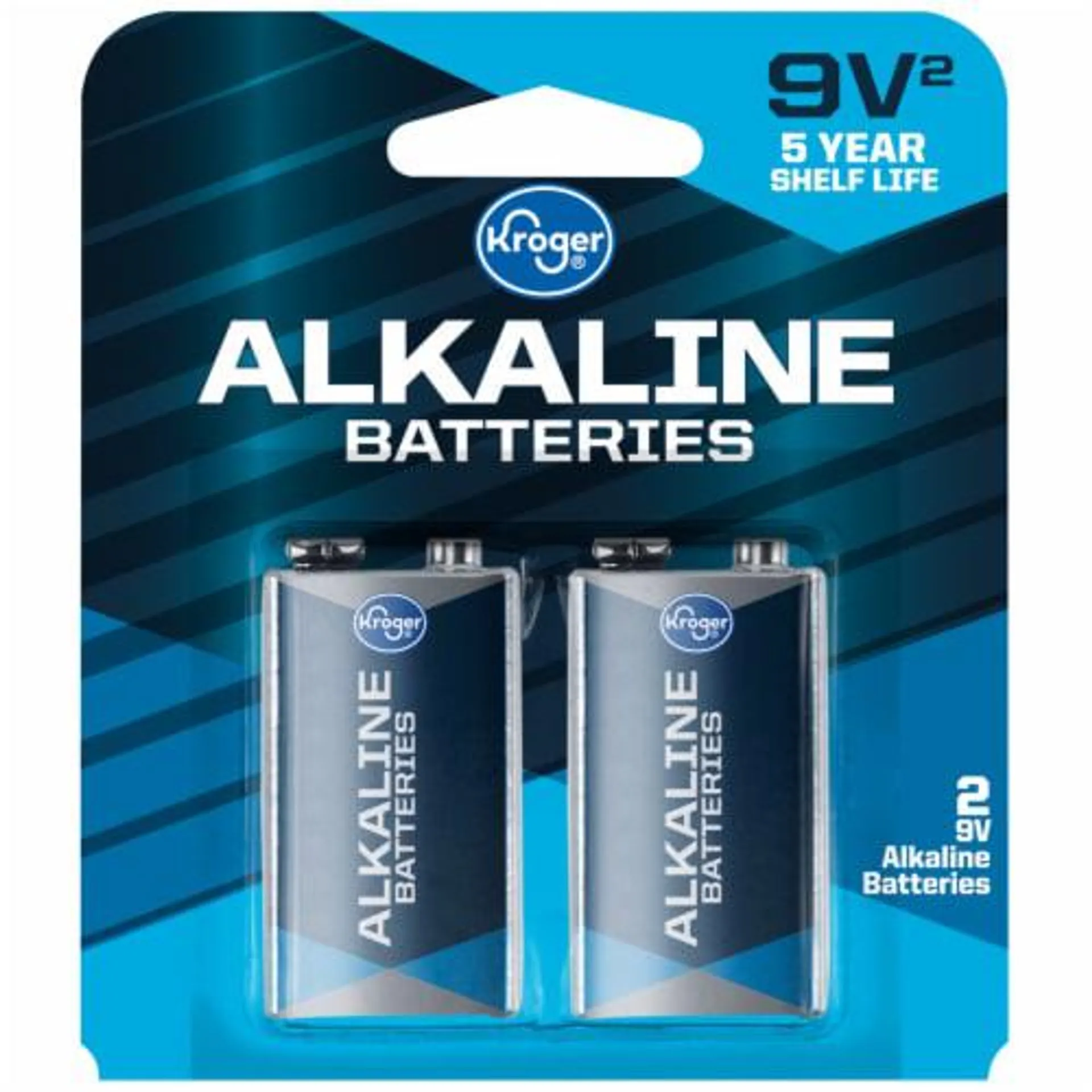Kroger® 9-Volt Alkaline Batteries