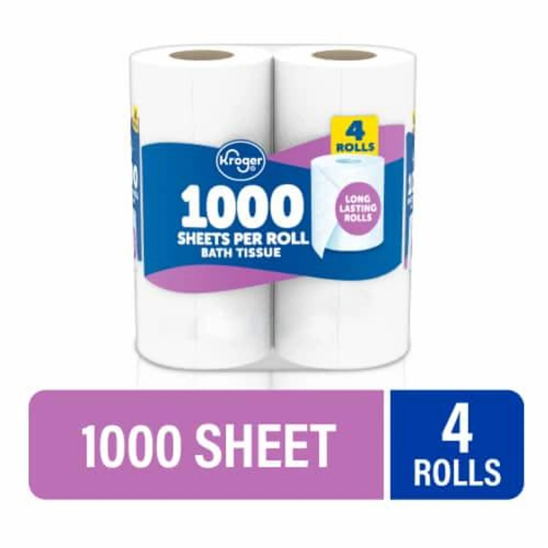 Kroger® 1000 Sheets per Roll Toilet Paper