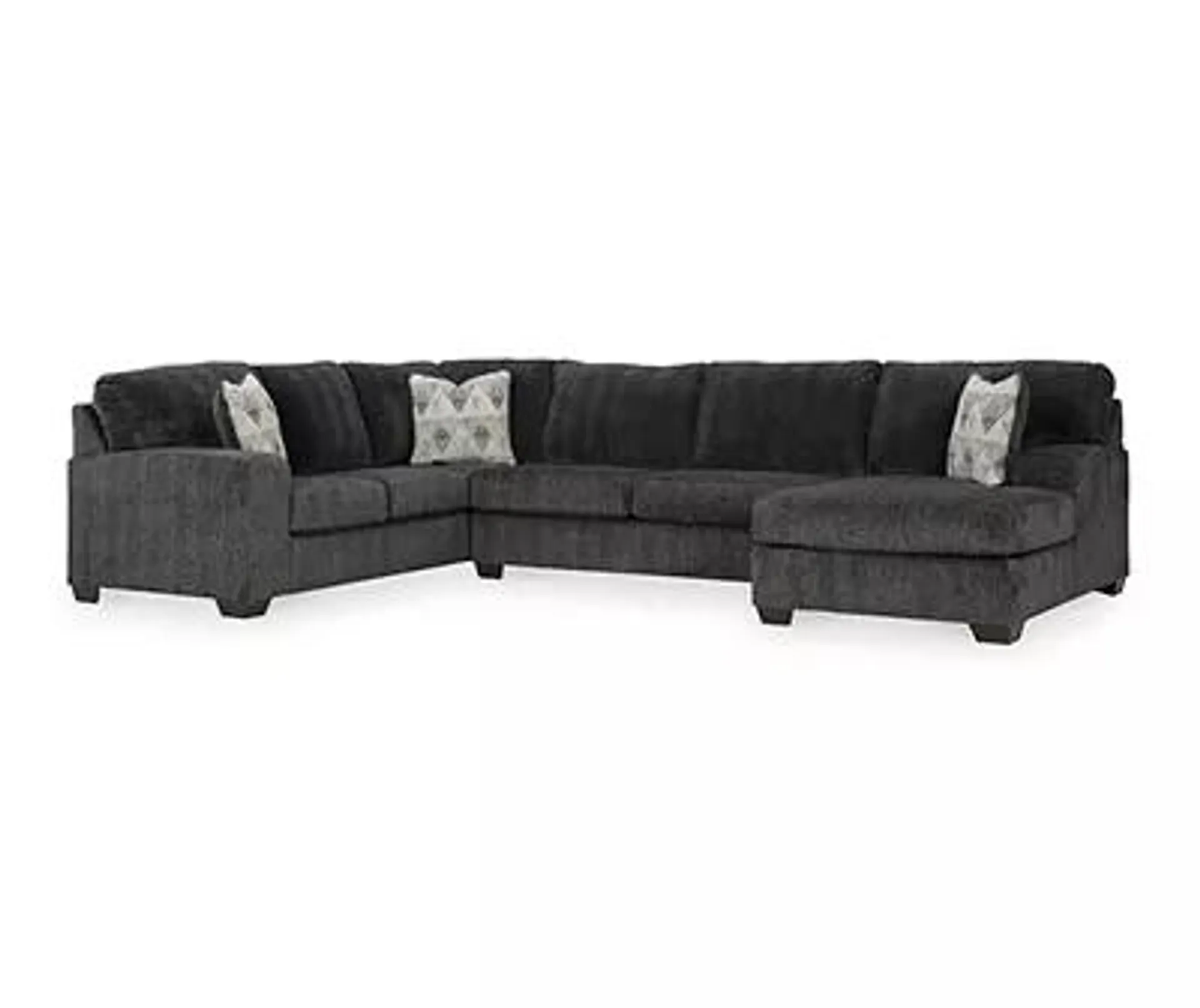 Broyhill Hollyview Shadow 3-Piece Sectional