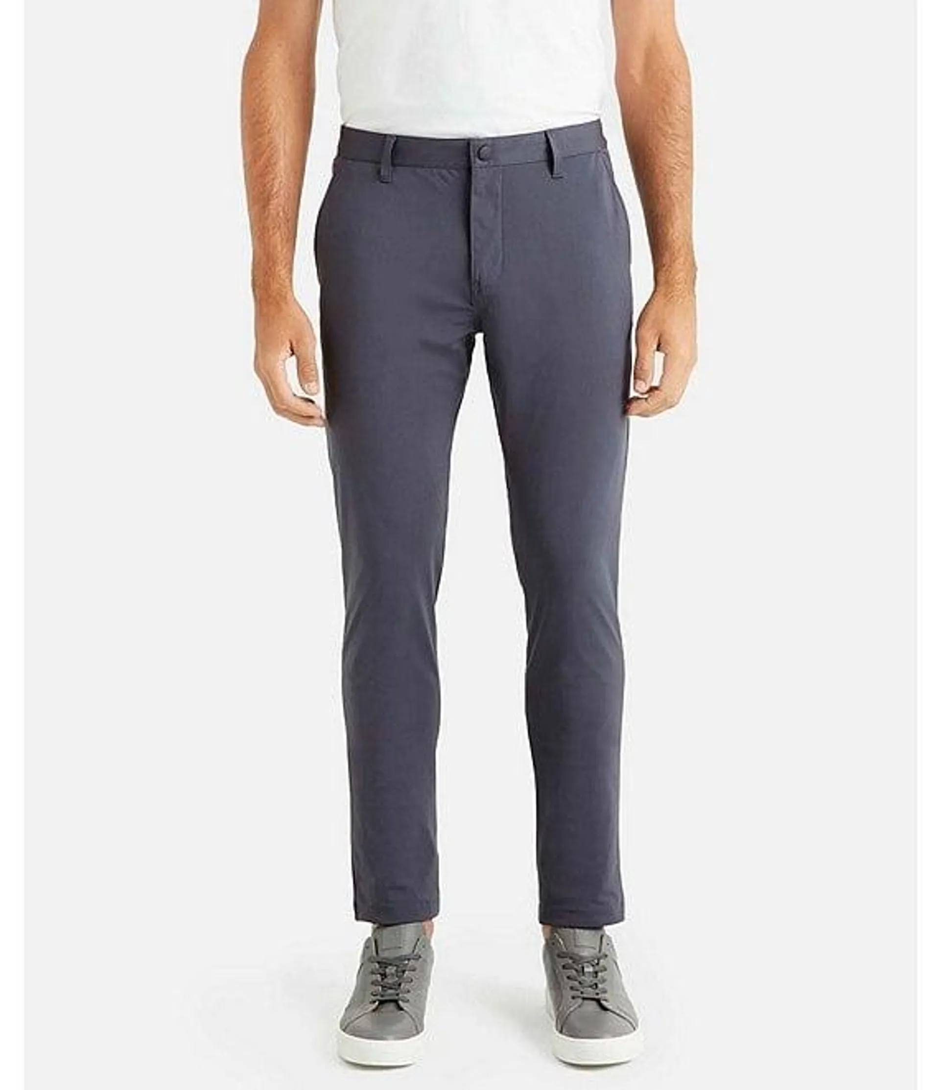 Slim Fit Flat Front Commuter Stretch Pants