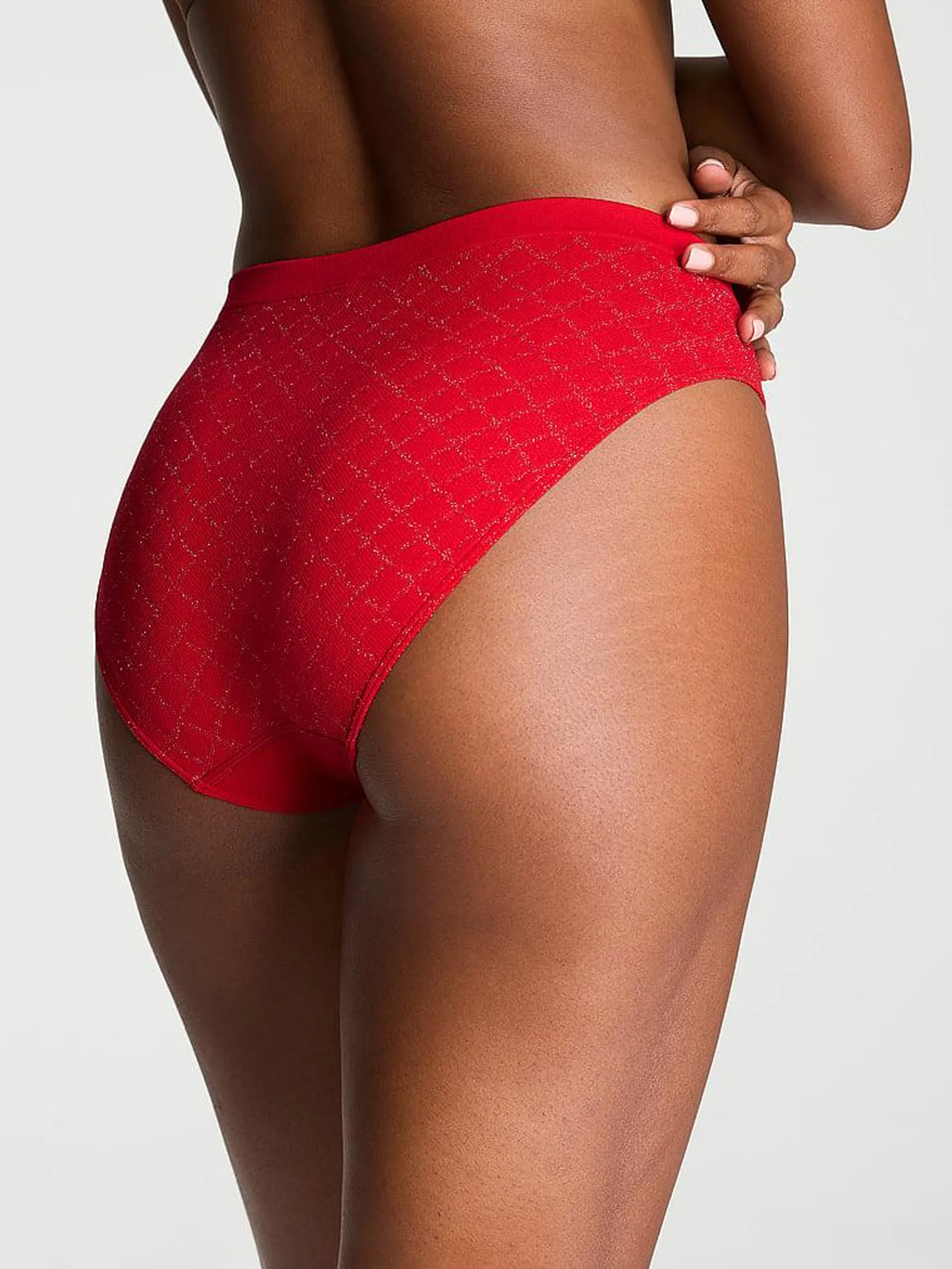 Seamless High-Leg Brief Panty