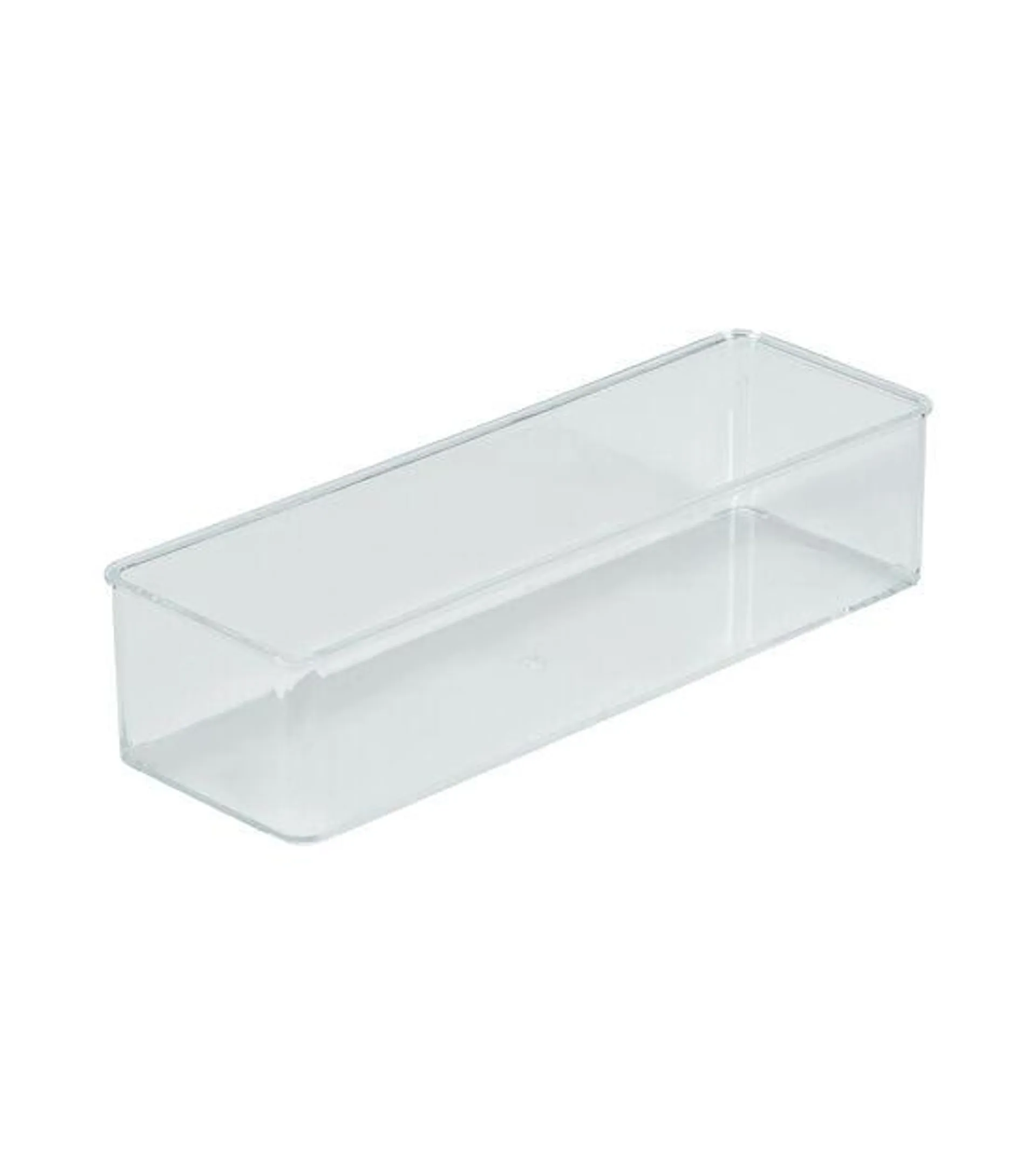 Simplify 9" Clear Narrow Drawer Organizer