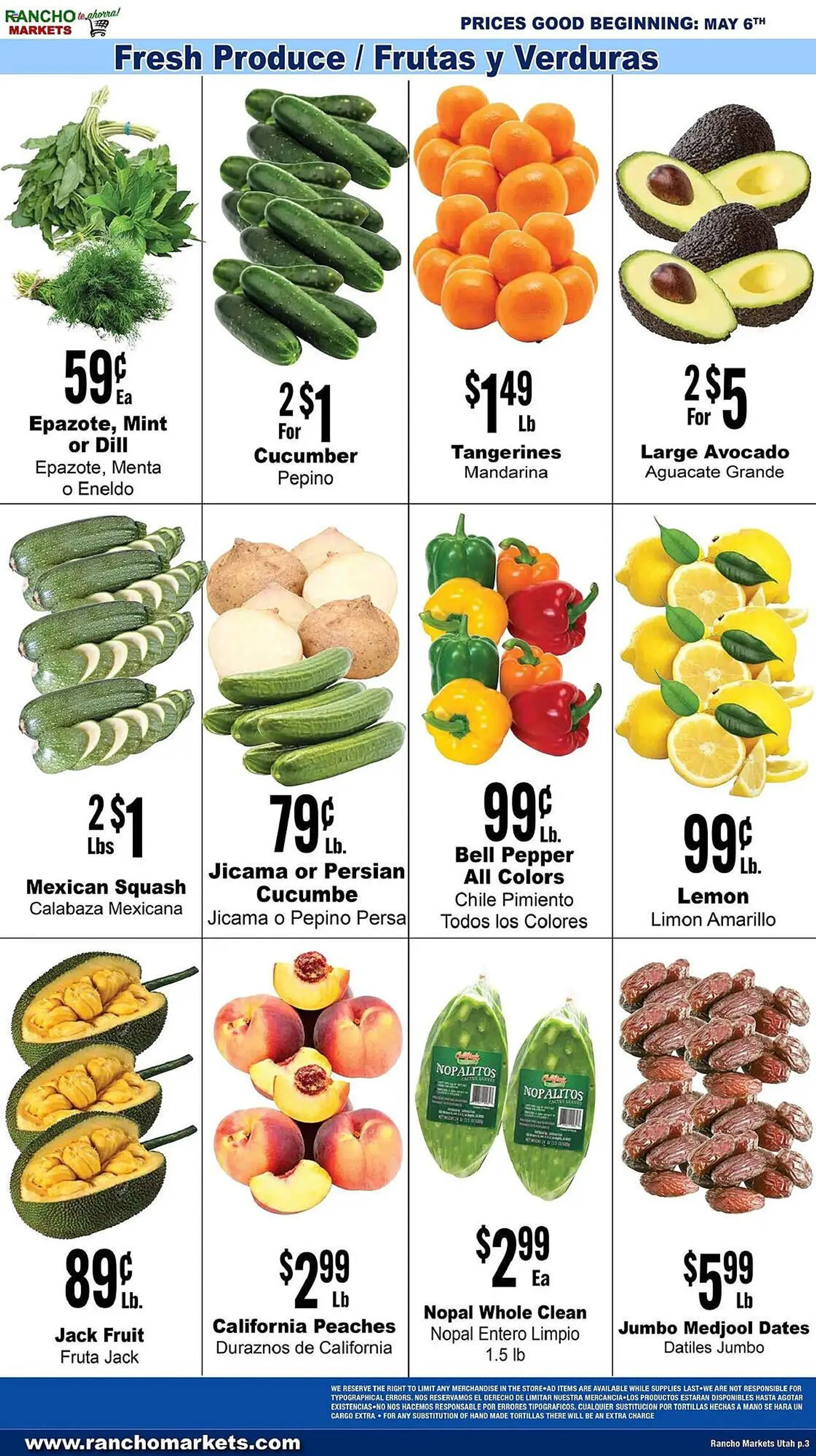 Weekly ad Rancho Markets Weekly Ad from May 6 to May 12 2025 - Page 3