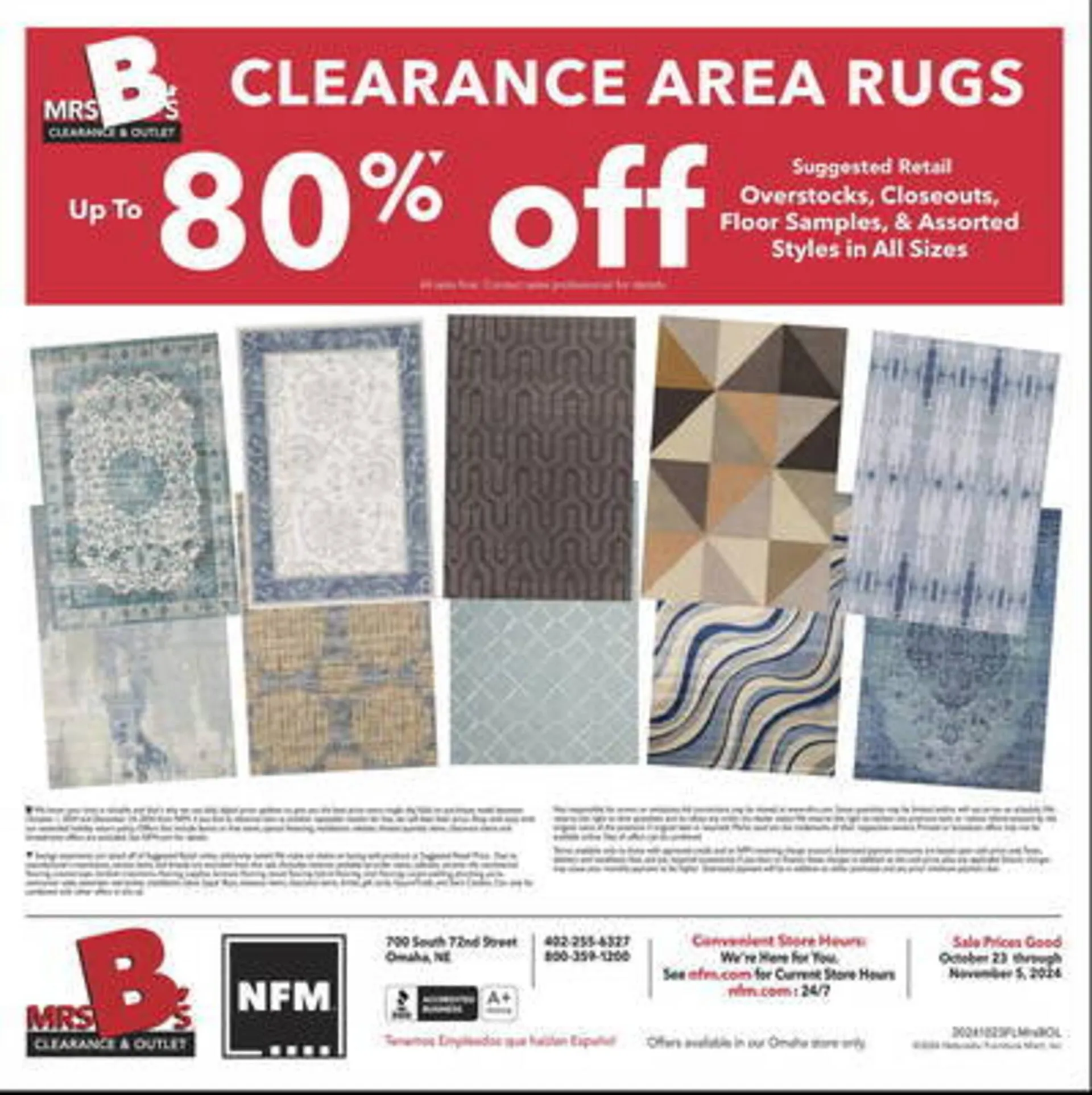 Weekly ad Nebraska Furniture Mart Weekly Ad from October 23 to November 5 2024 - Page 2