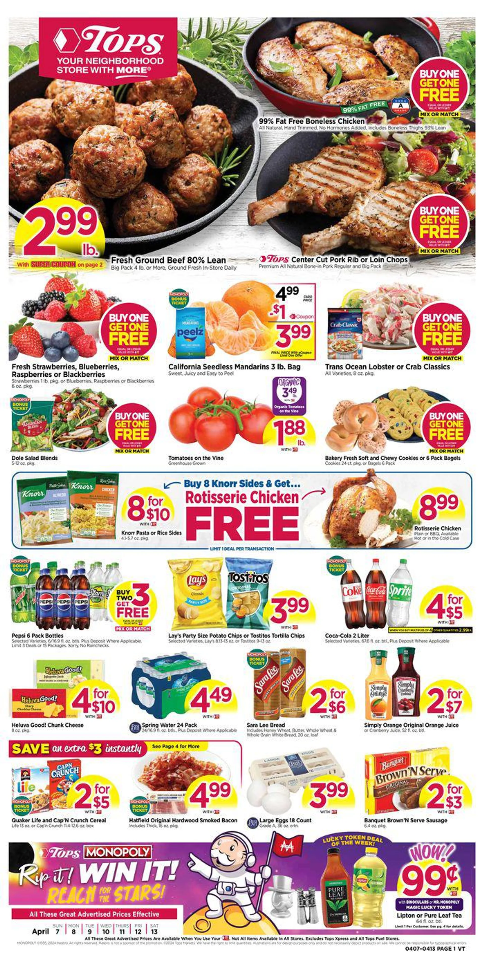 Weekly ad New Weekly Ad from April 8 to April 13 2024 - Page 1