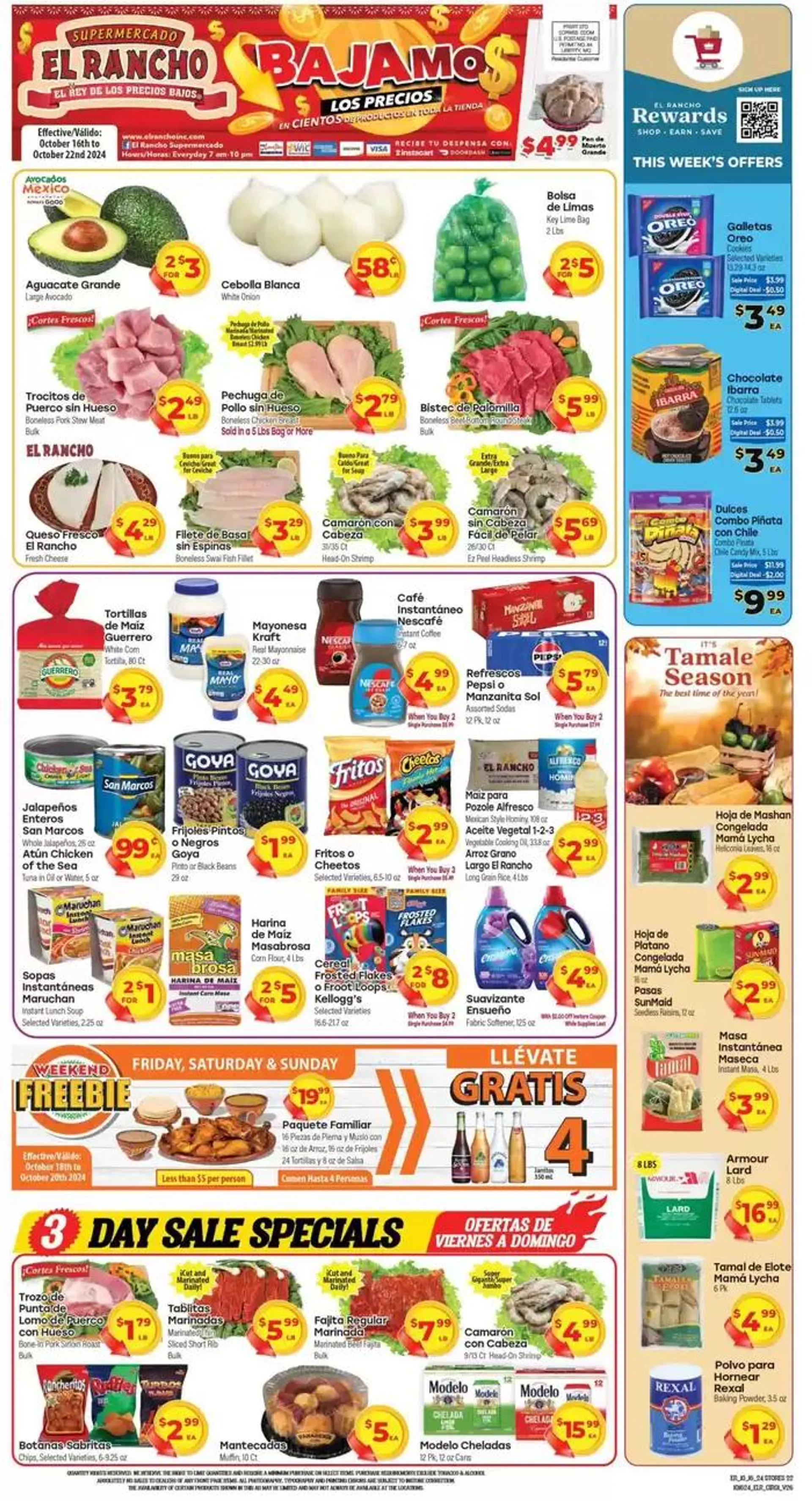 Supermercado El Rancho Weekly ad - 1