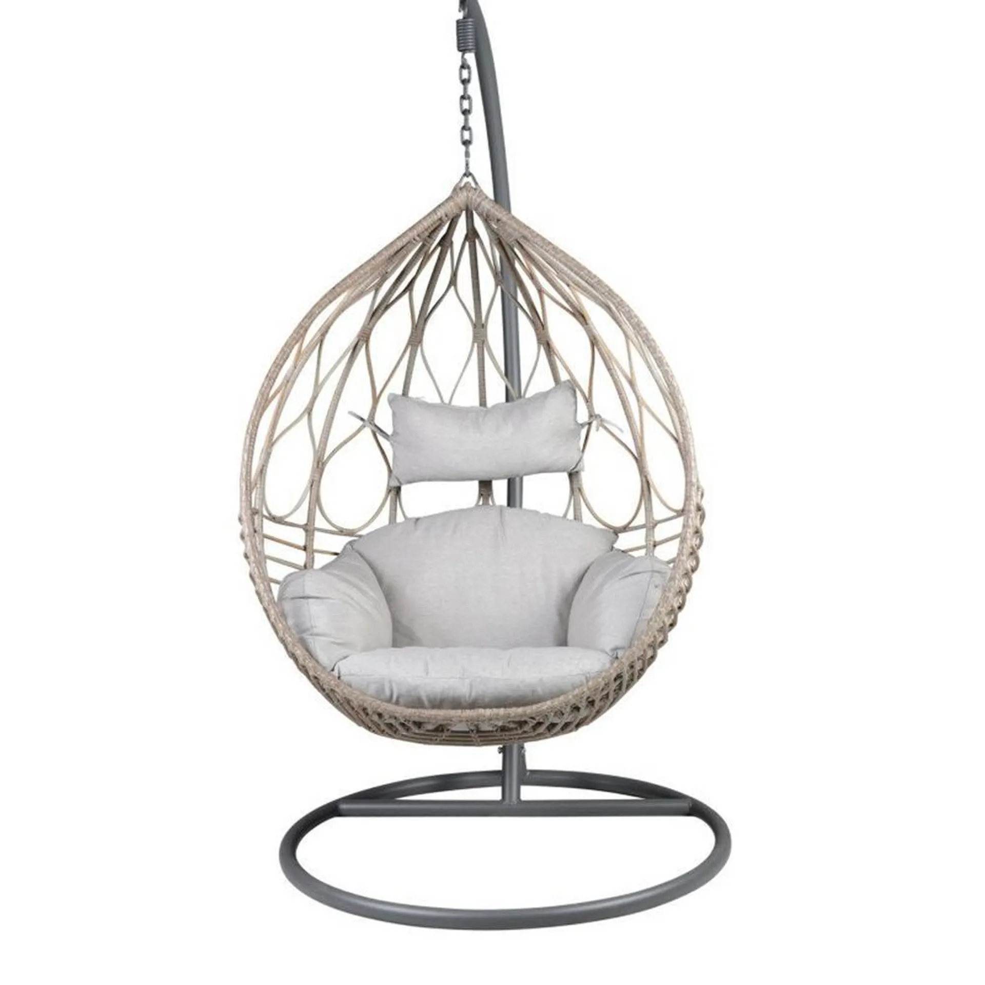 Lux Basket Chair with Base & Pole