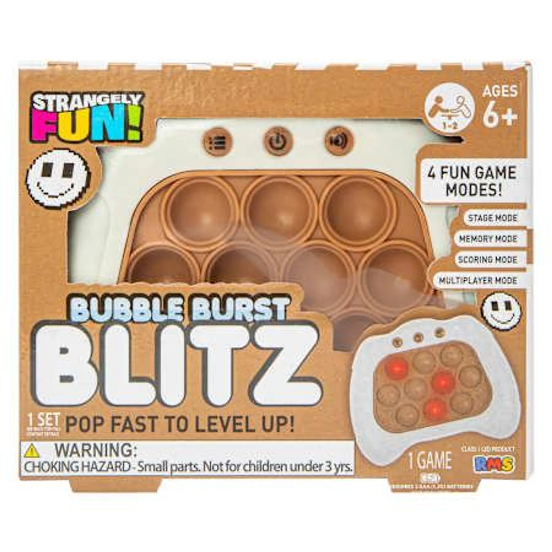 Bubble Burst Blitz Electronic Fidget Popper Game