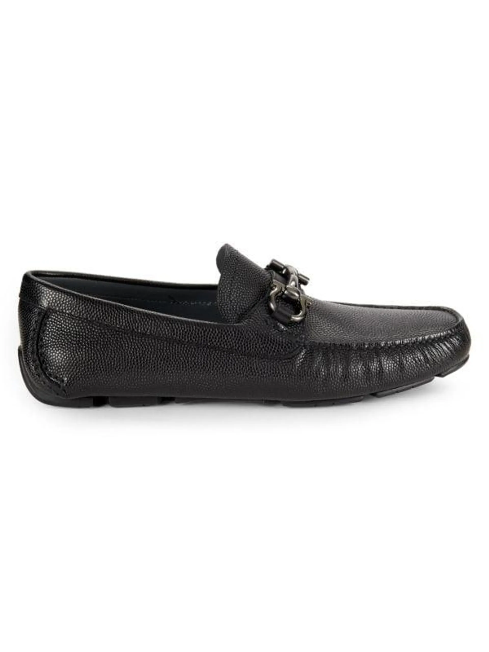 Leather Driving Bit Loafers