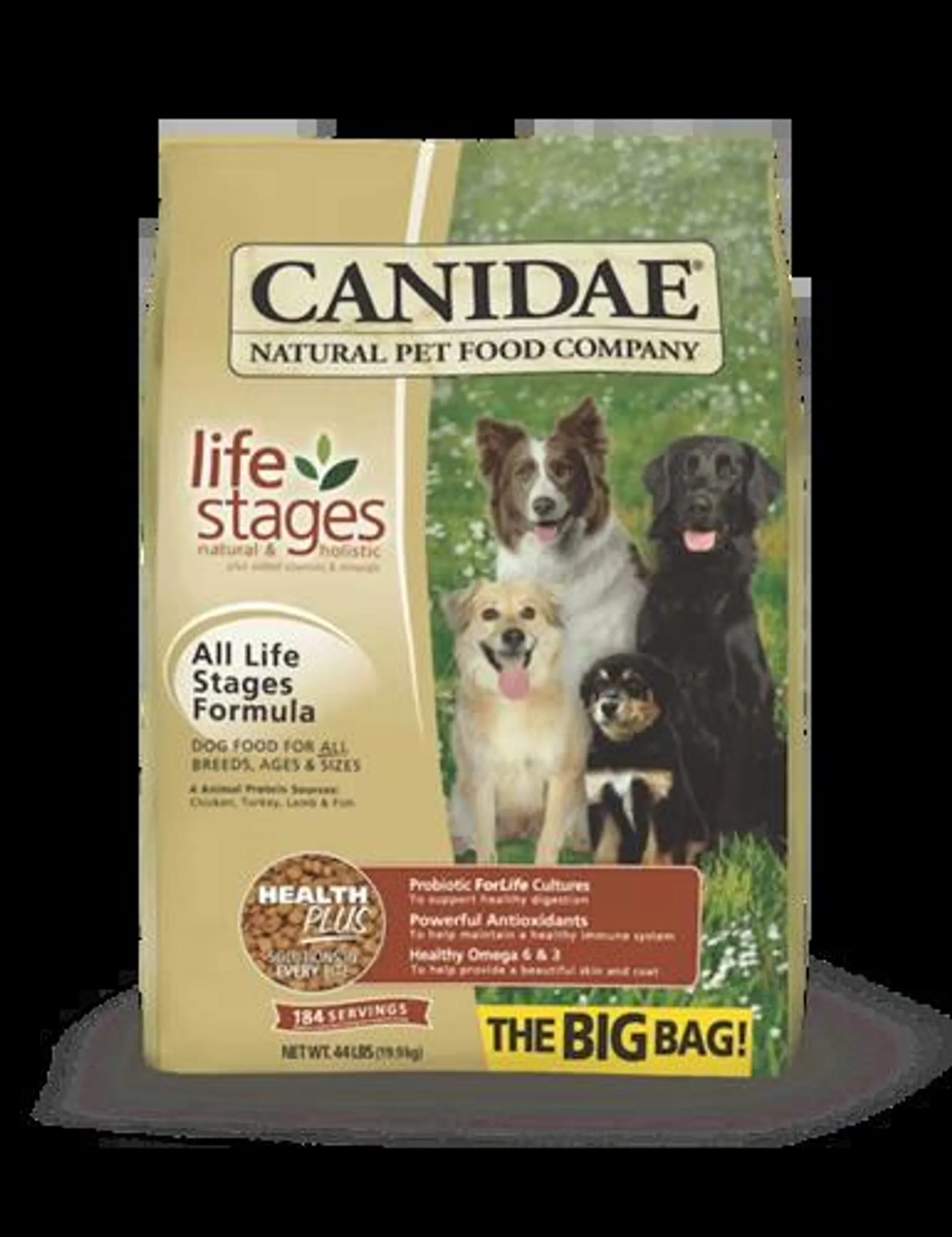 CANIDAE® All Life Stages Dog Food Made With Chicken, Turkey, Lamb & Fish Meals, 44 Pounds