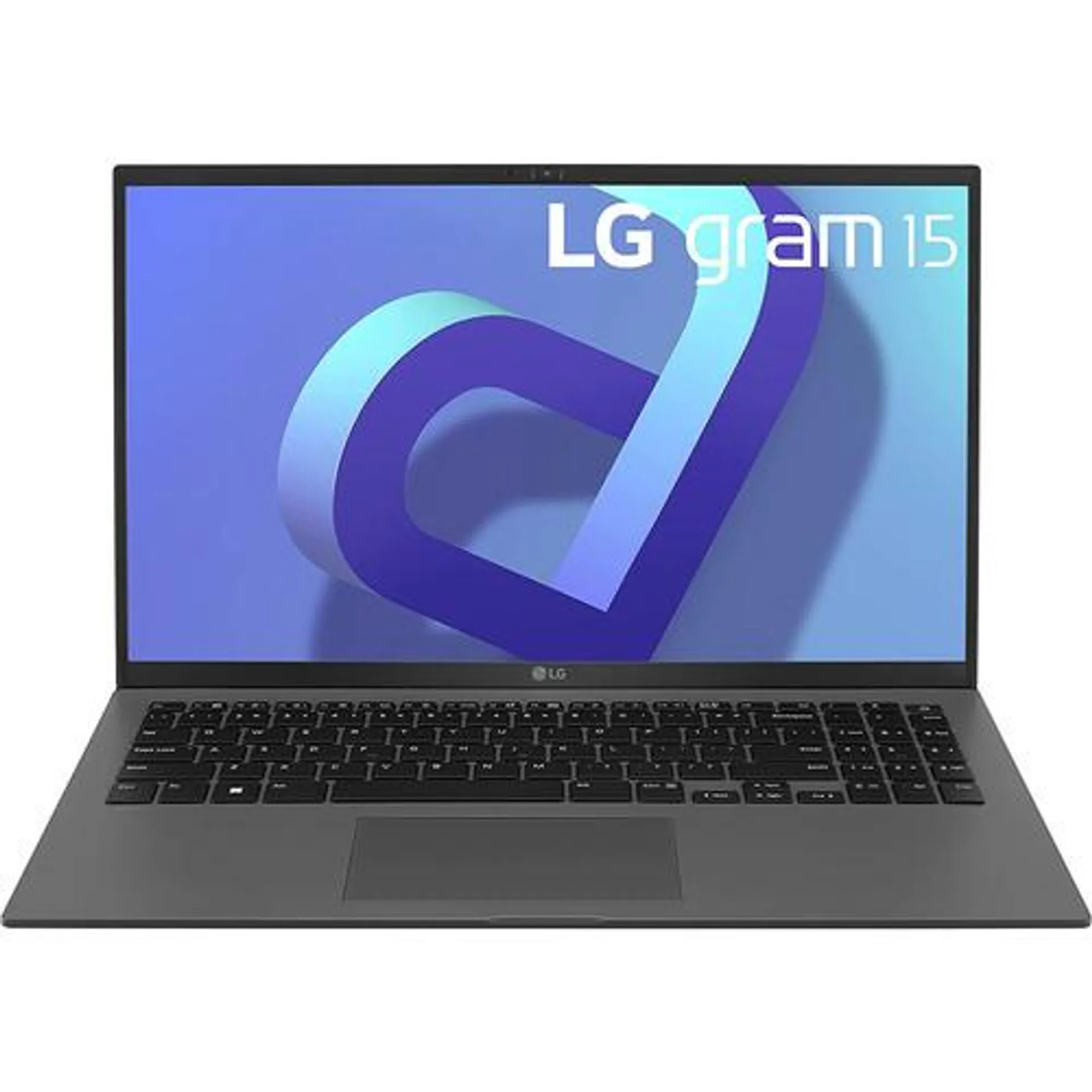 LG gram 15Z90Q 15" Laptop, Intel i7-1260P, 16GB RAM/512GB SSD, Gray, Open Box