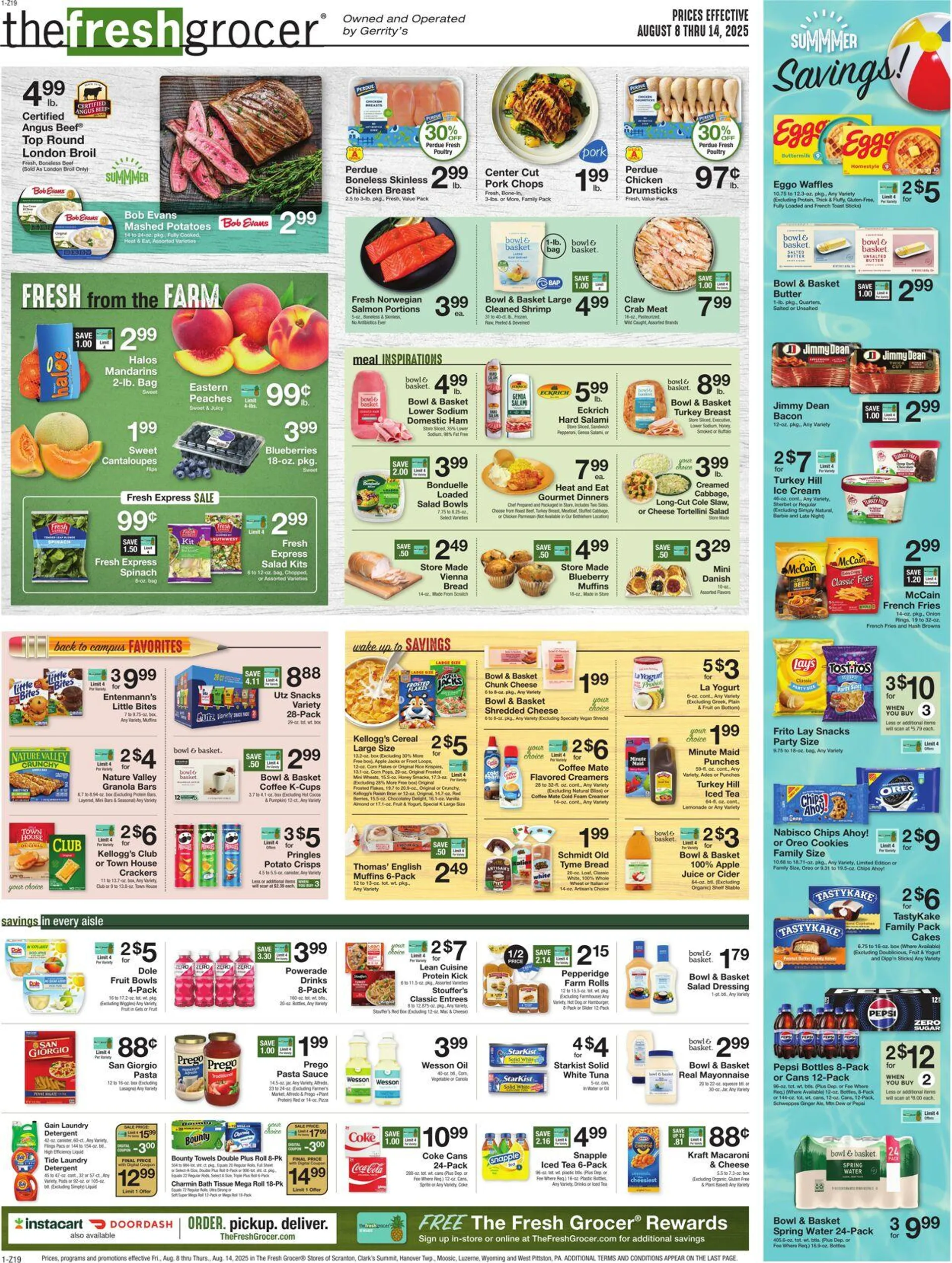 Weekly ad Gerrity's Supermarkets Current weekly ad from August 7 to August 14 2025 - Page 1