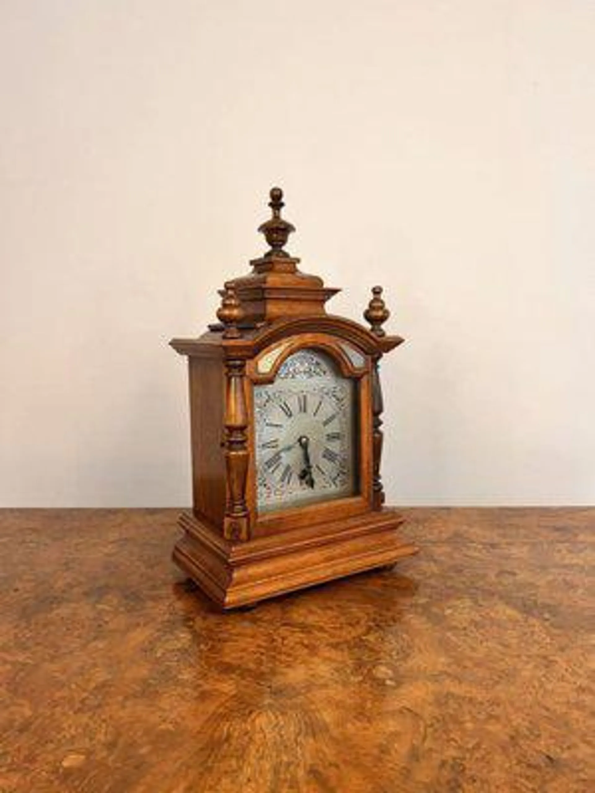 Vintage German Black Forest Mantle Clock, 1920