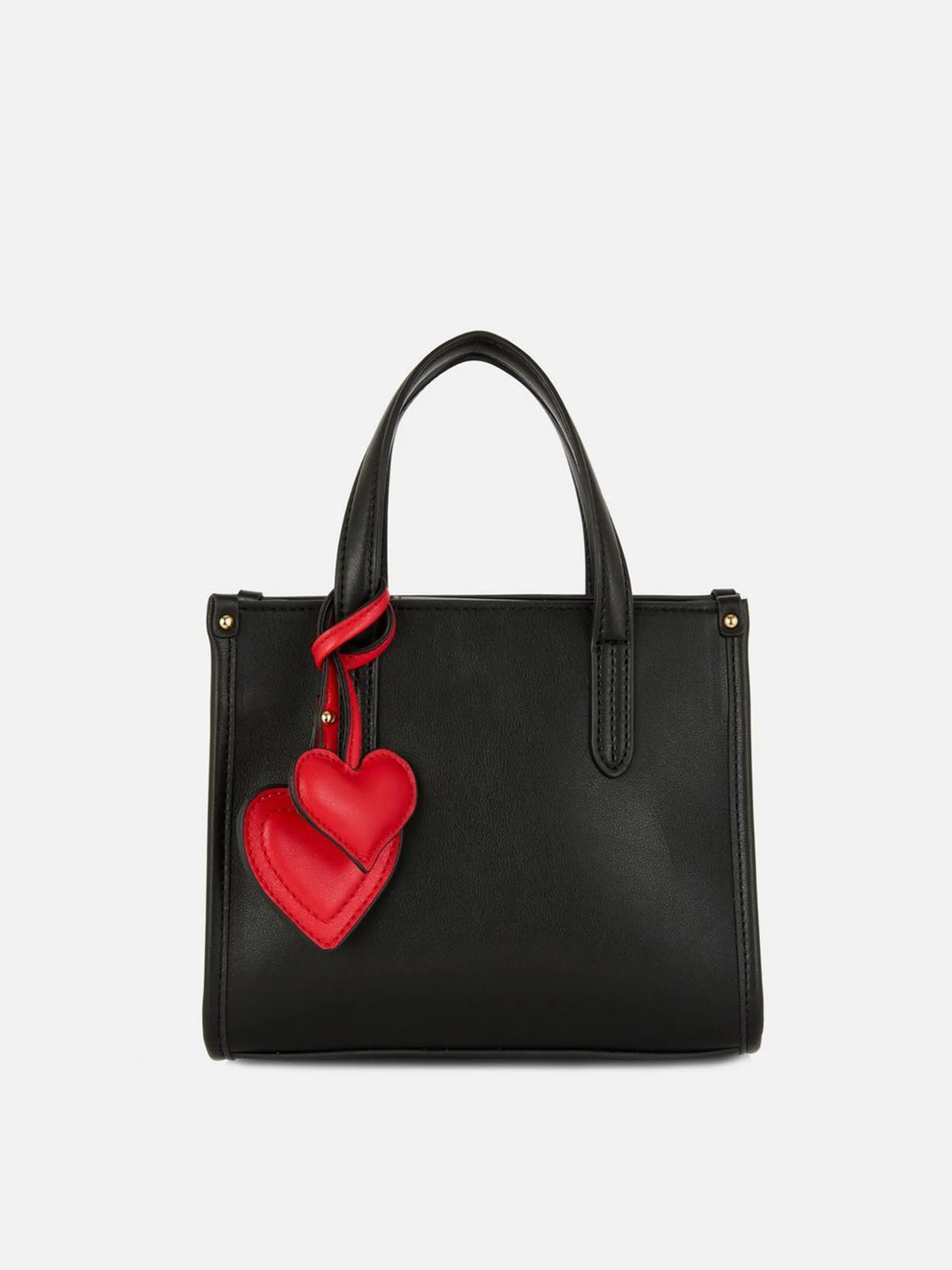 Heart Charm Mini Tote