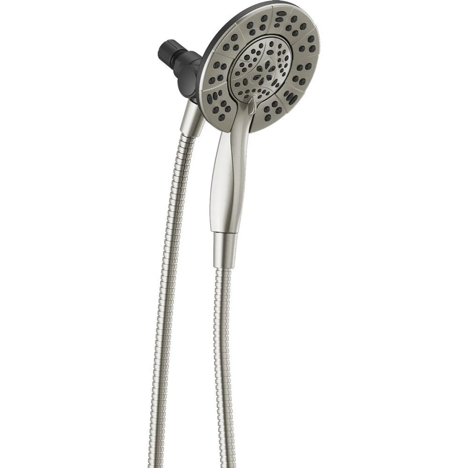 Delta® In2ition® 4-Spray Setting Brushed Nickel Fixed Mount Showerhead with Handheld Showerhead Combo