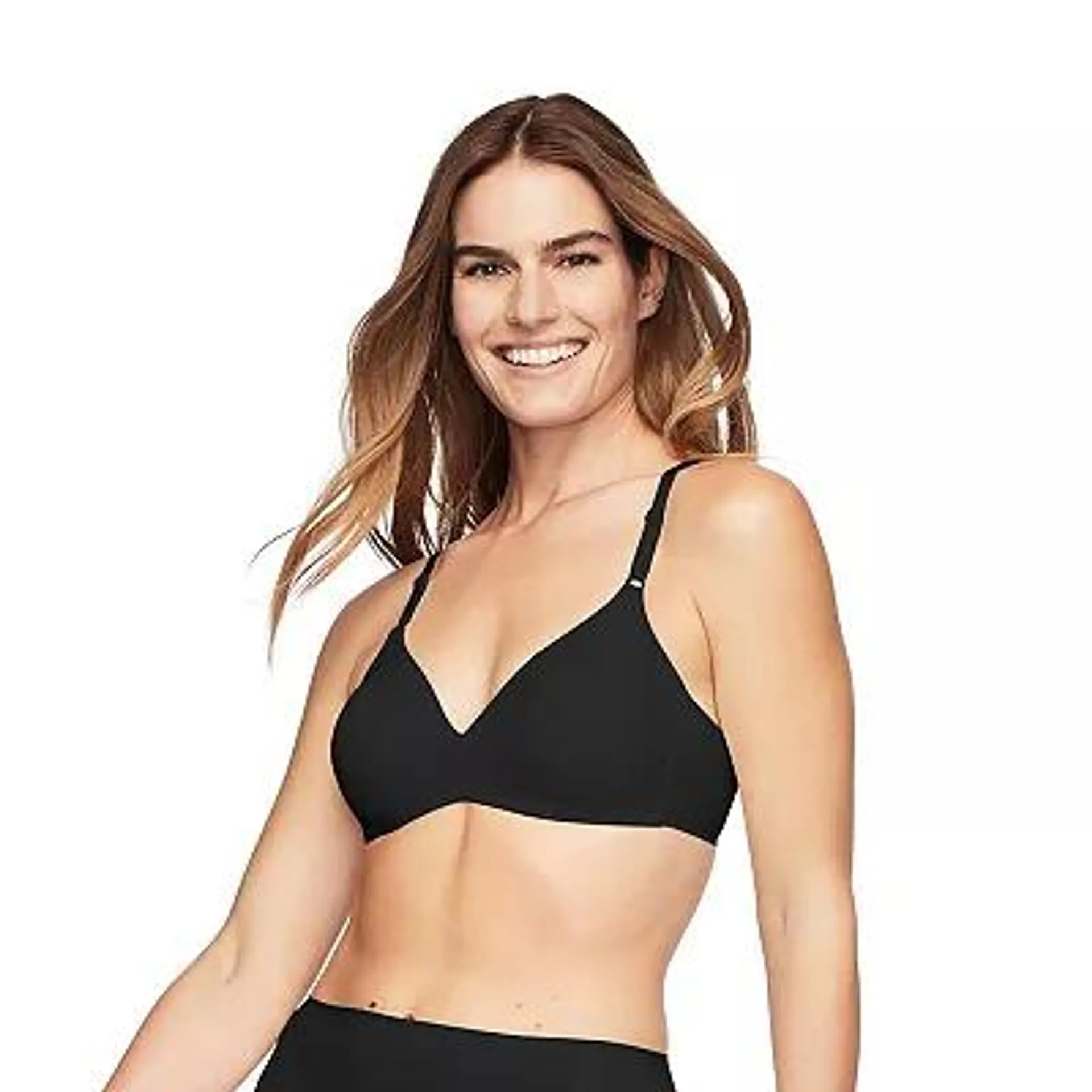 Warners No Side Effects® Underarm-Smoothing Comfort Wireless Lightly Lined T-Shirt Bra 1056