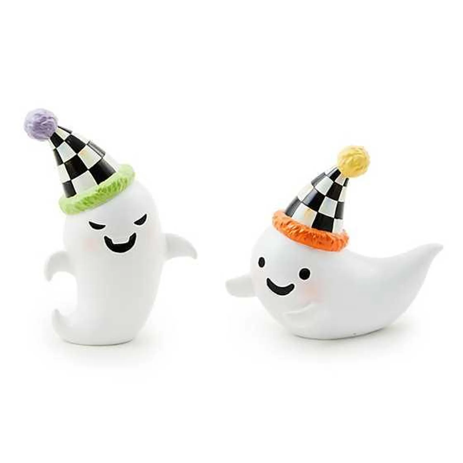 Trick or Treat Ghost Figurines, Set of 2