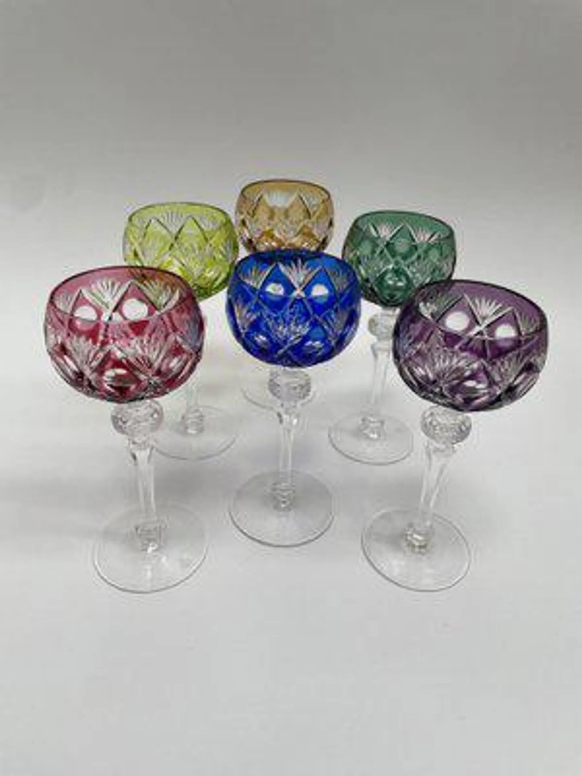 Crystal Wine Glasses Römer Series from WMF, Set of 6