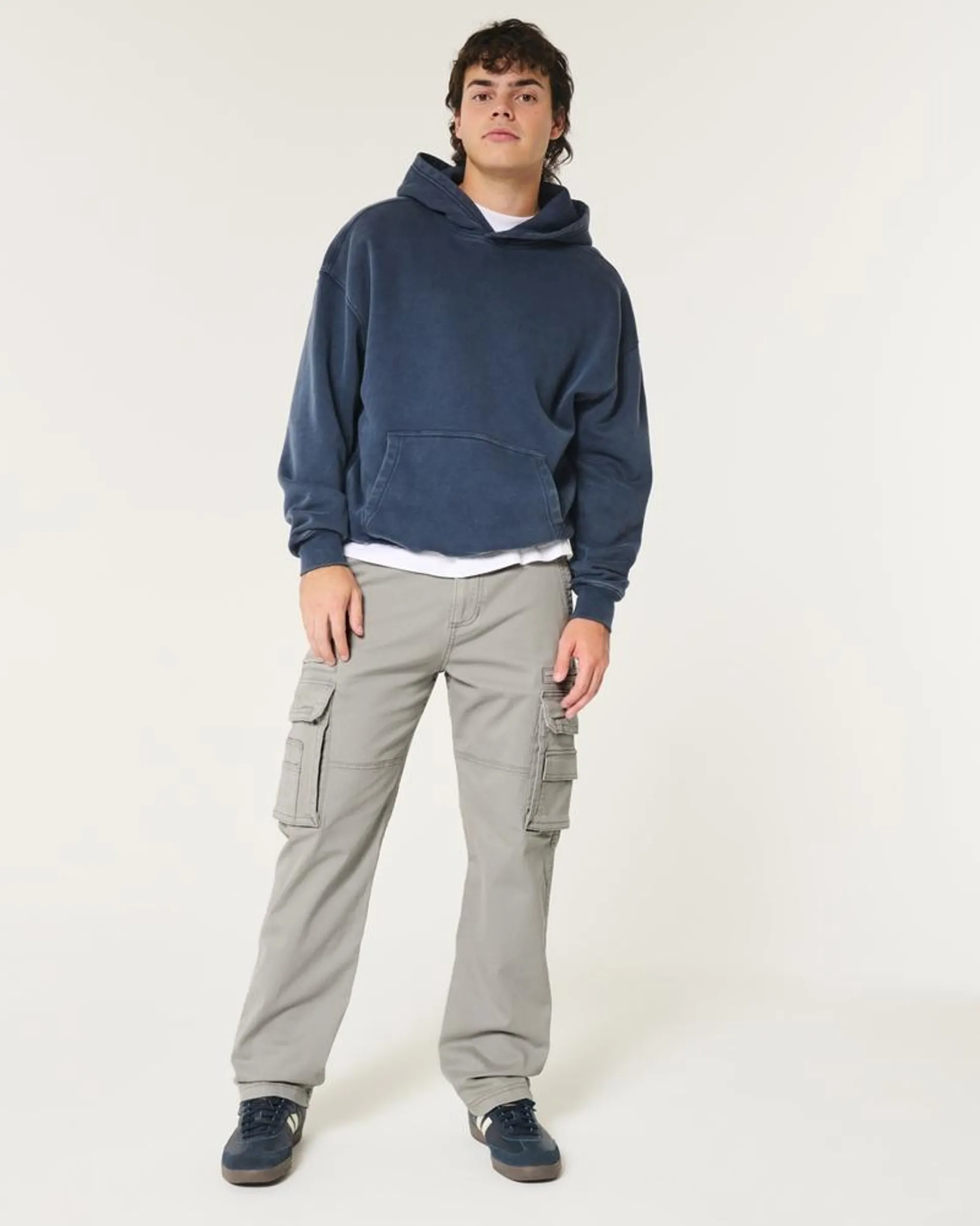 Loose Heavyweight Cargo Pants