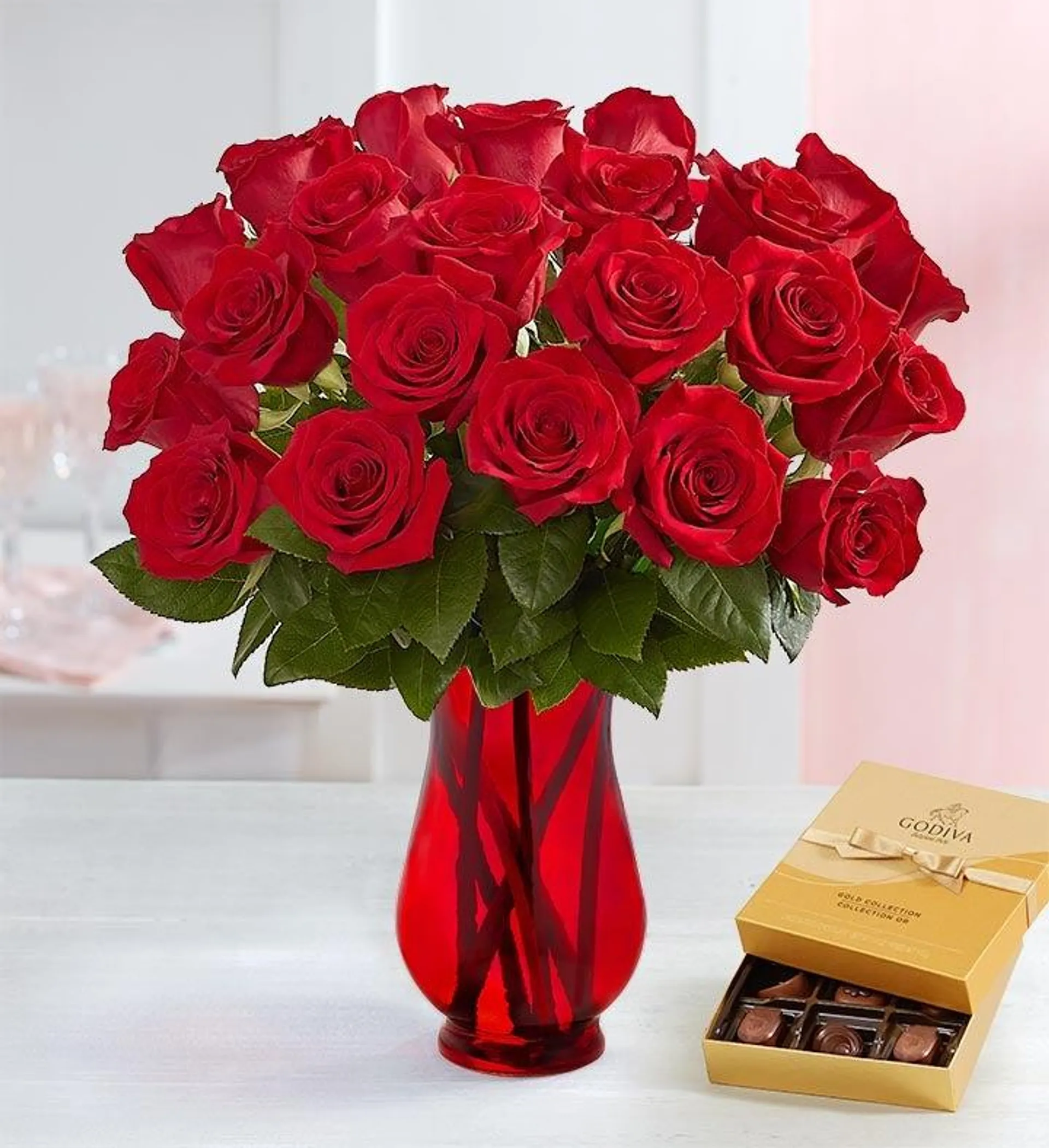 Two Dozen Red Roses 