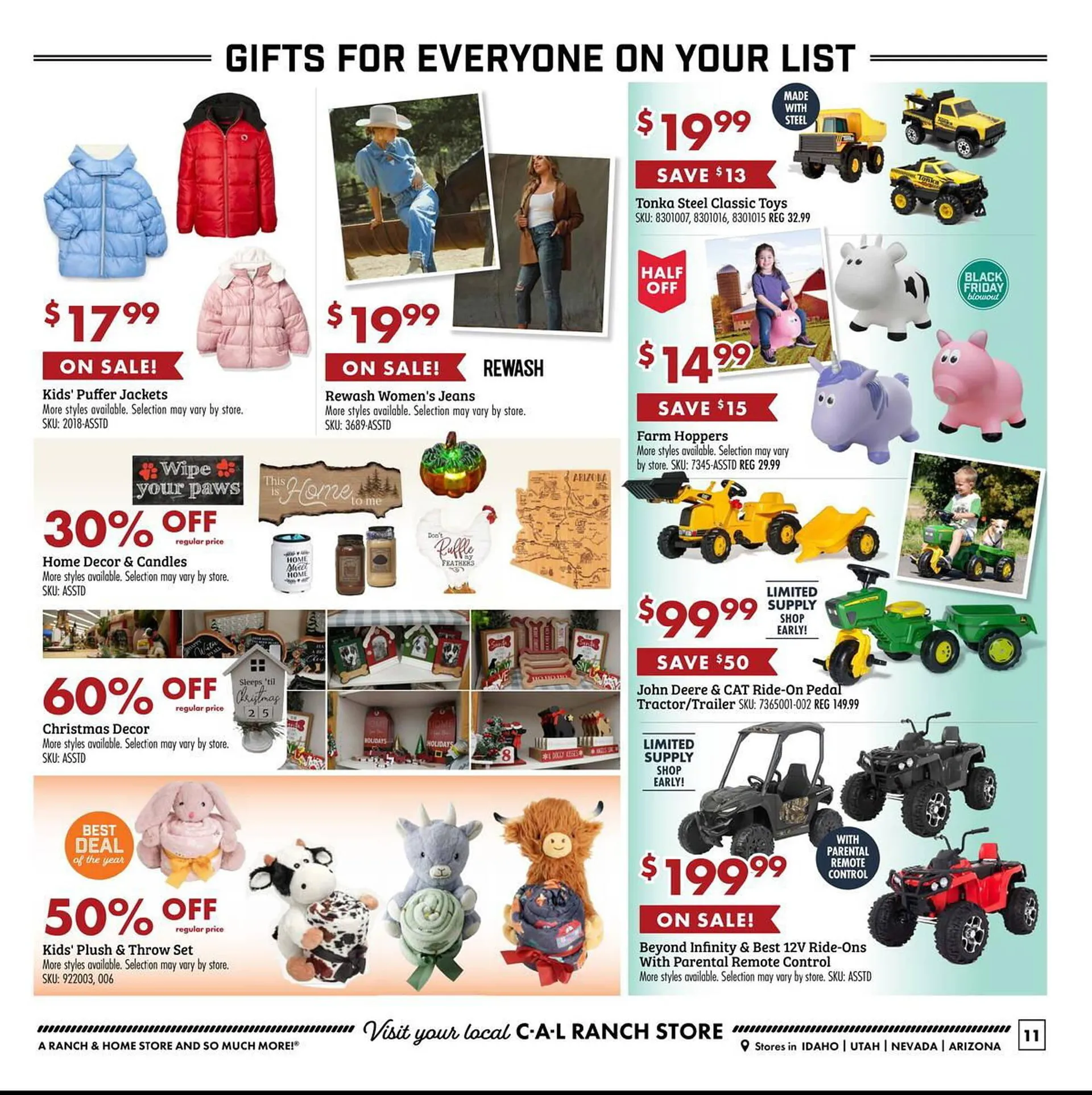 Weekly ad C A L Ranch Stores Weekly Ad from November 29 to December 1 2024 - Page 11