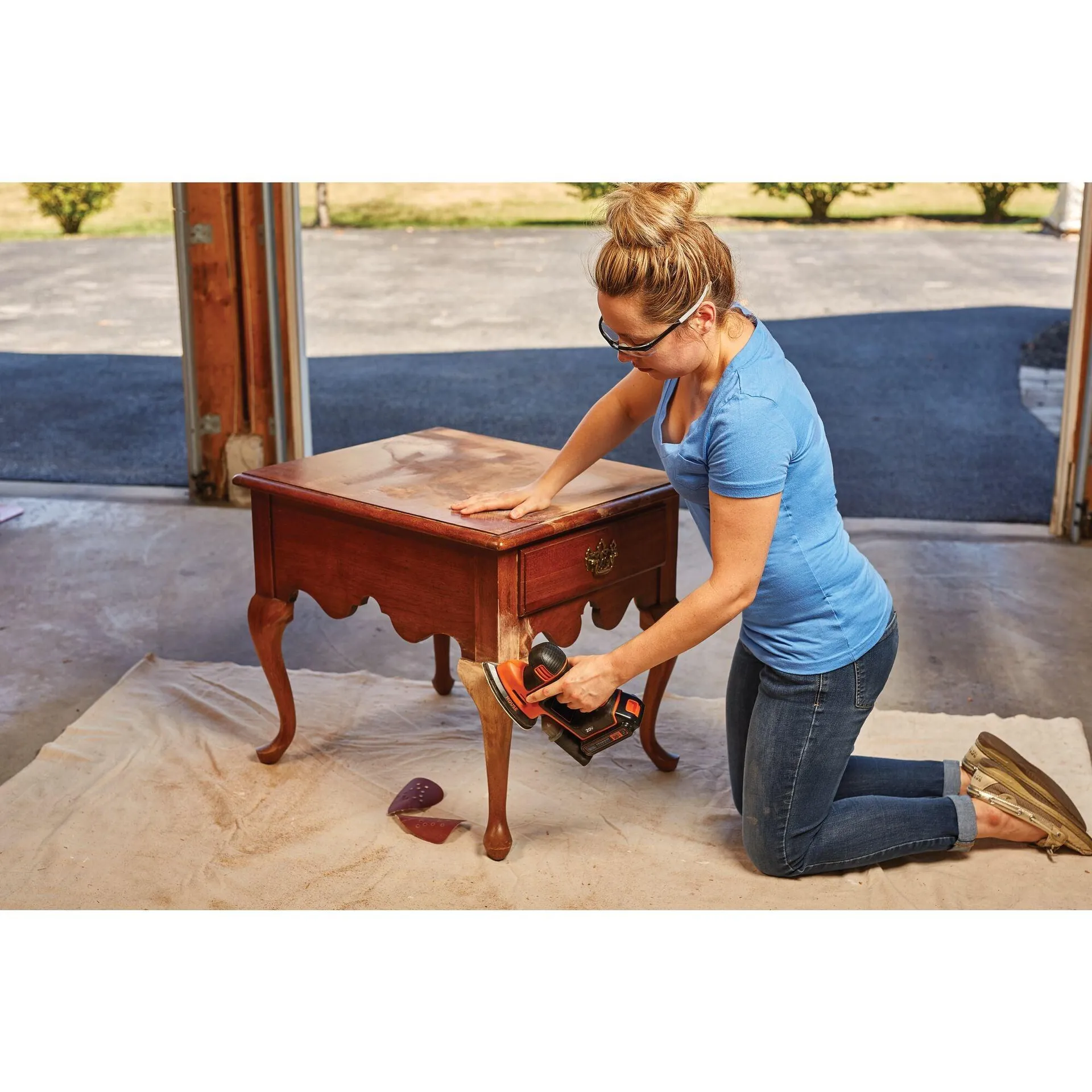 20V MAX* MOUSE™ Sander, Tool Only For Maximum Efficiency