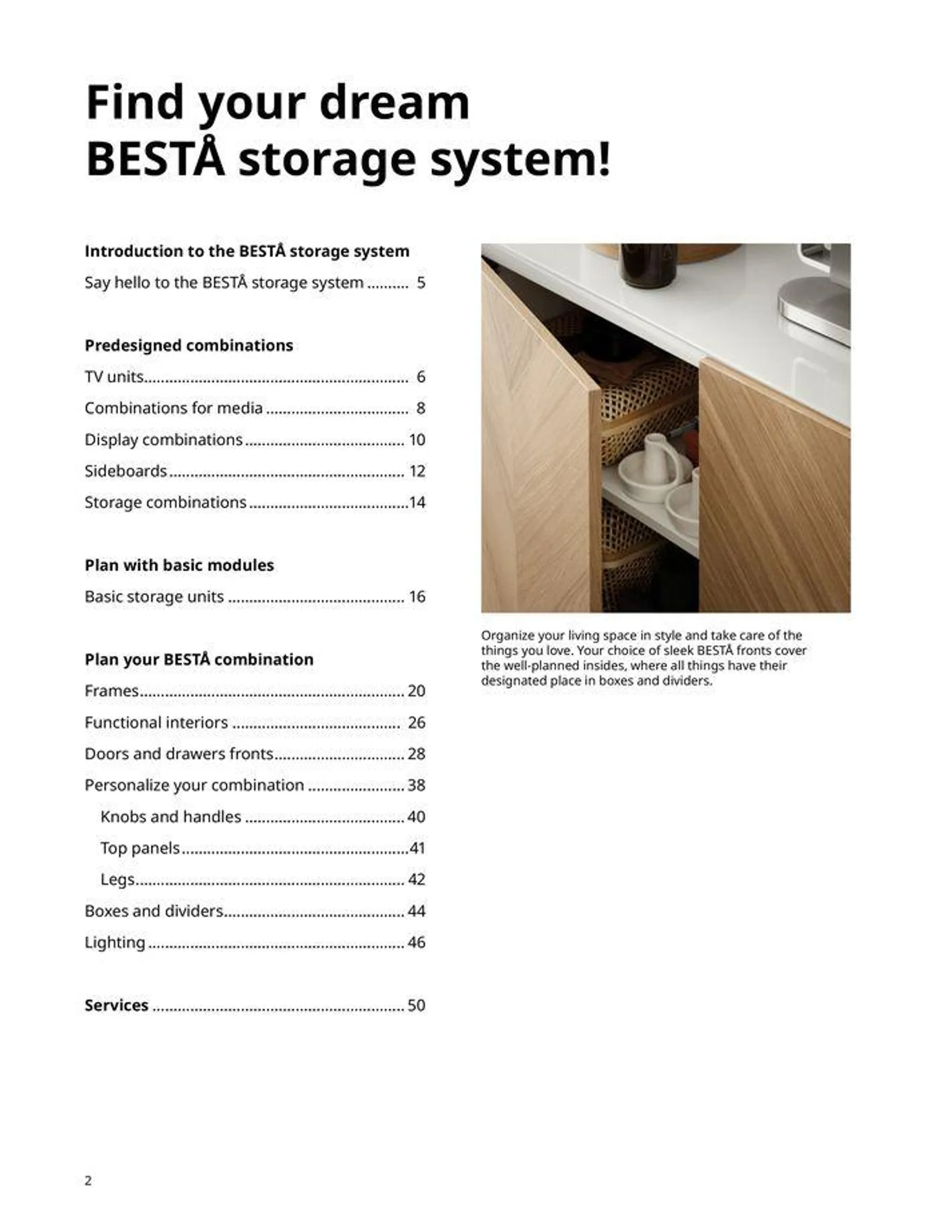 Weekly ad BESTÅ Storage 2024 from January 9 to December 31 2024 - Page 2