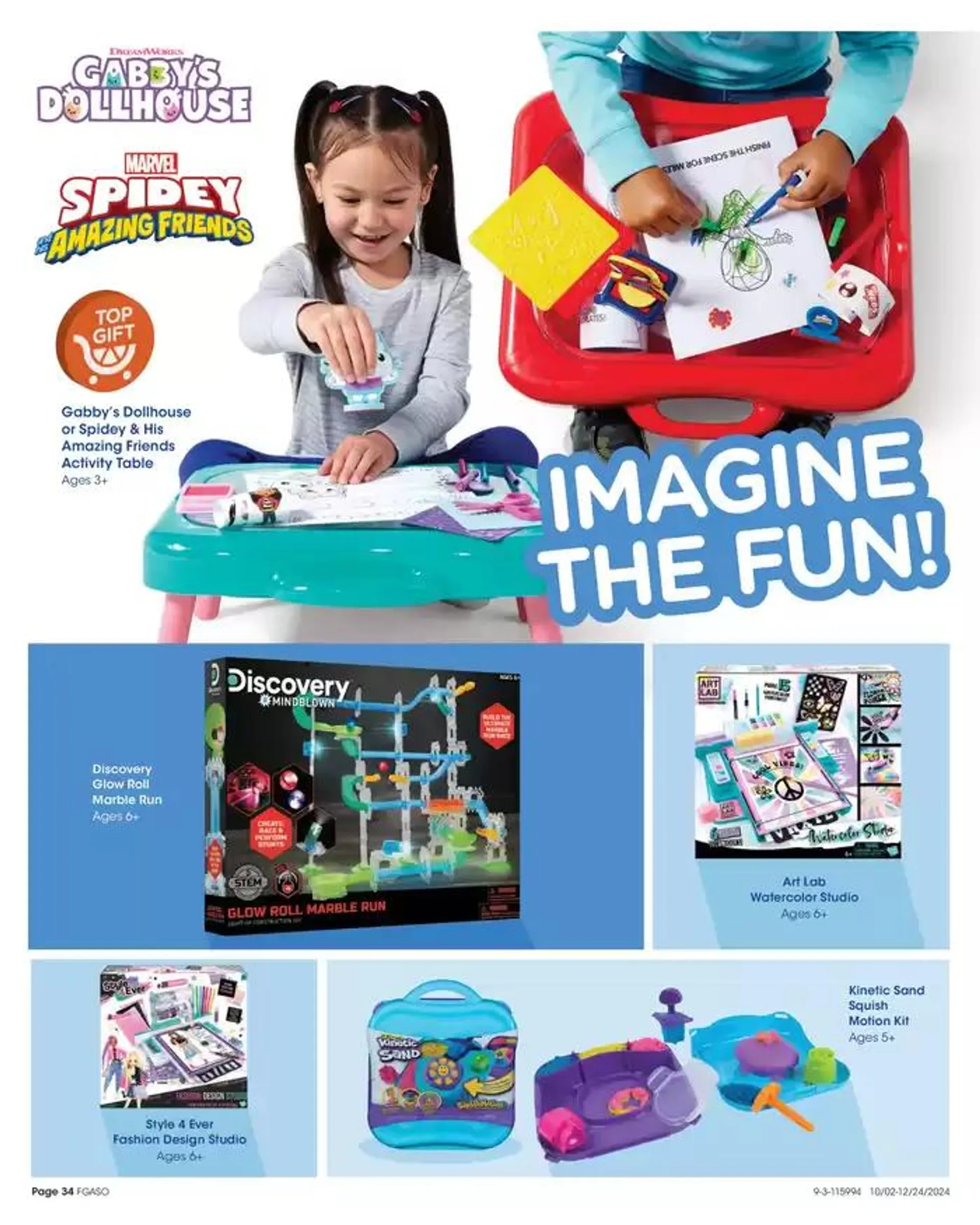 Weekly ad Toy Wish Book from October 2 to December 24 2024 - Page 34