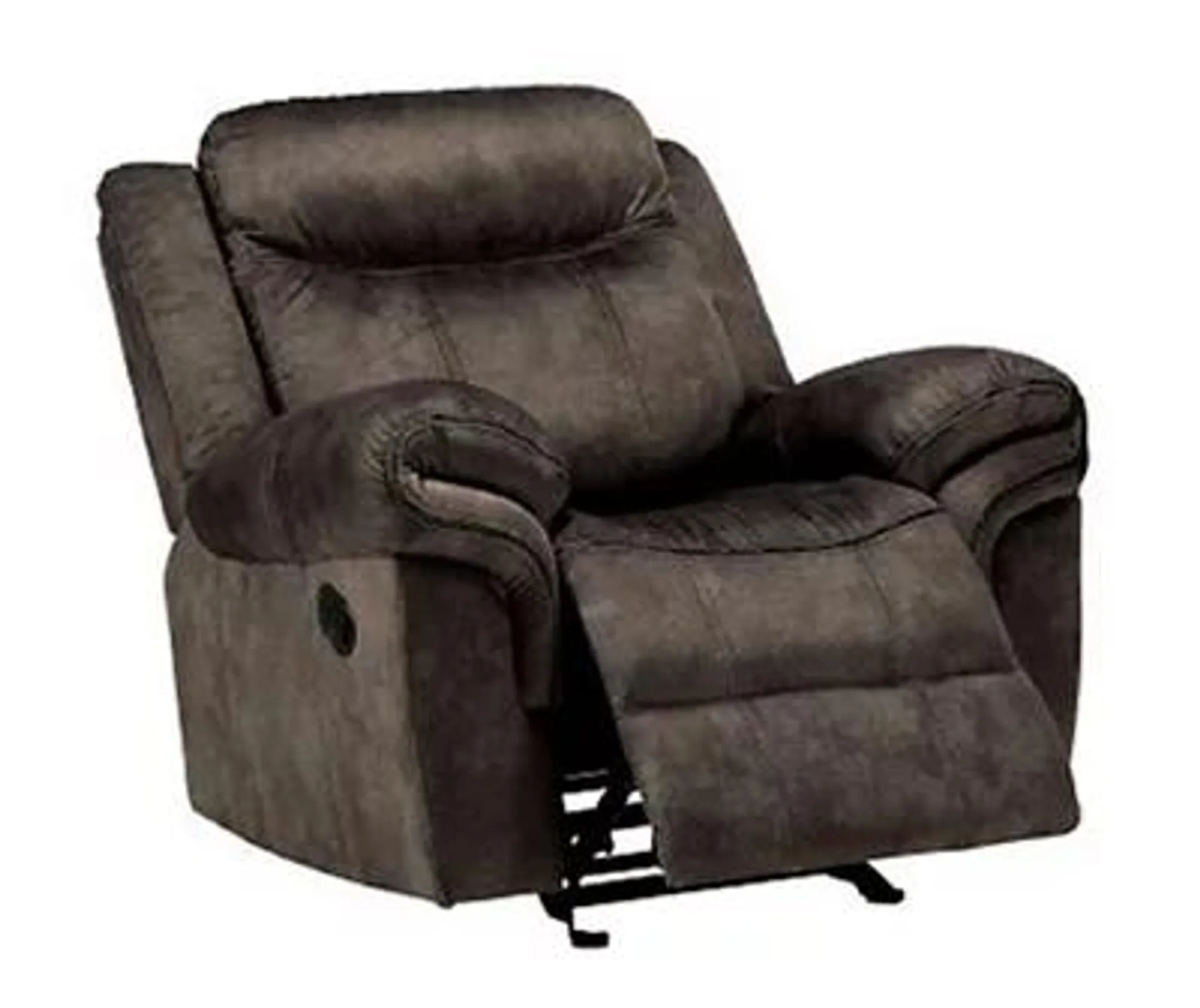 Zubaida Chocolate Velvet Glider Recliner