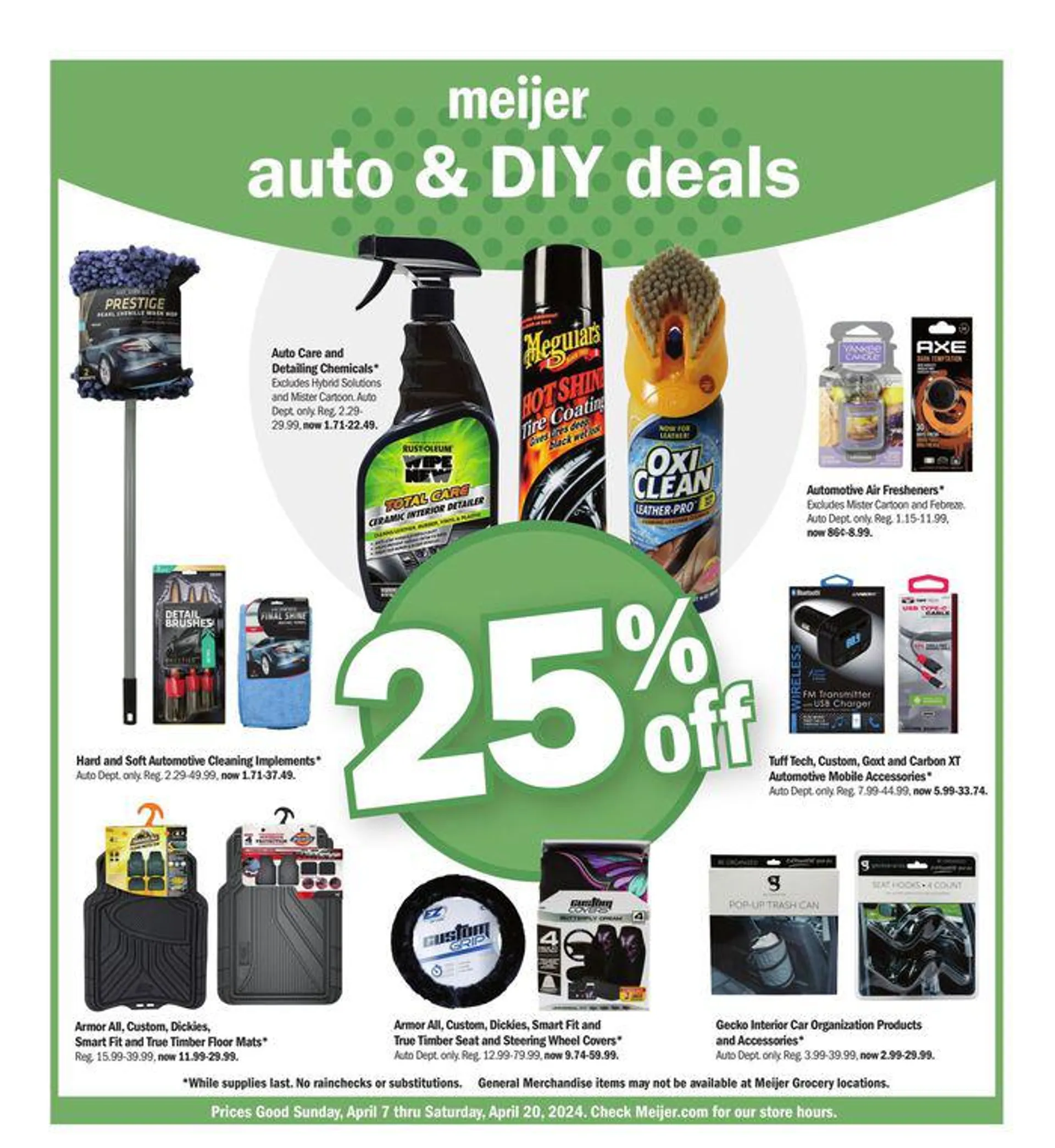 Weekly ad Automotive Ad from April 7 to April 20 2024 - Page 1