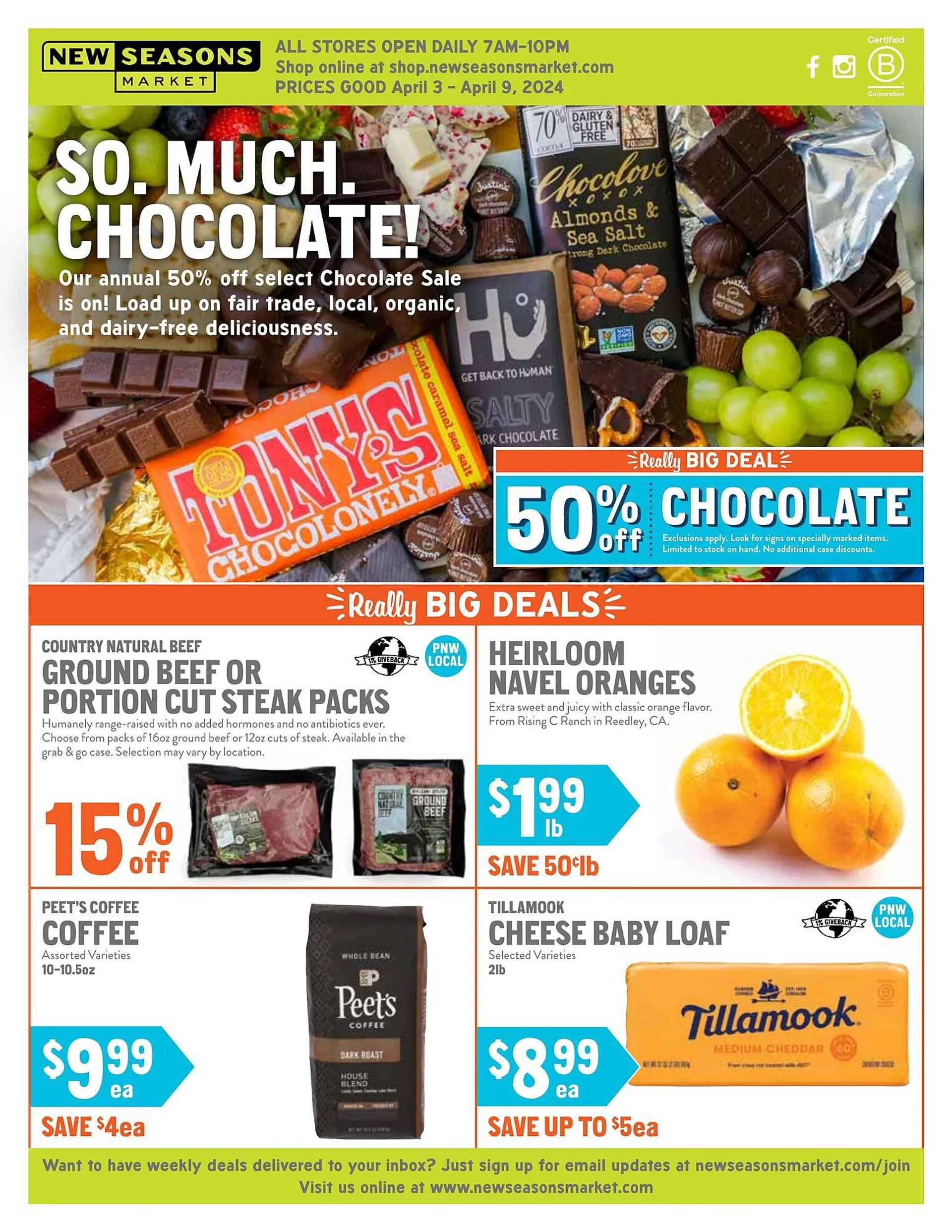 Weekly ad New Seasons Market ad from April 3 to April 9 2024 - Page 