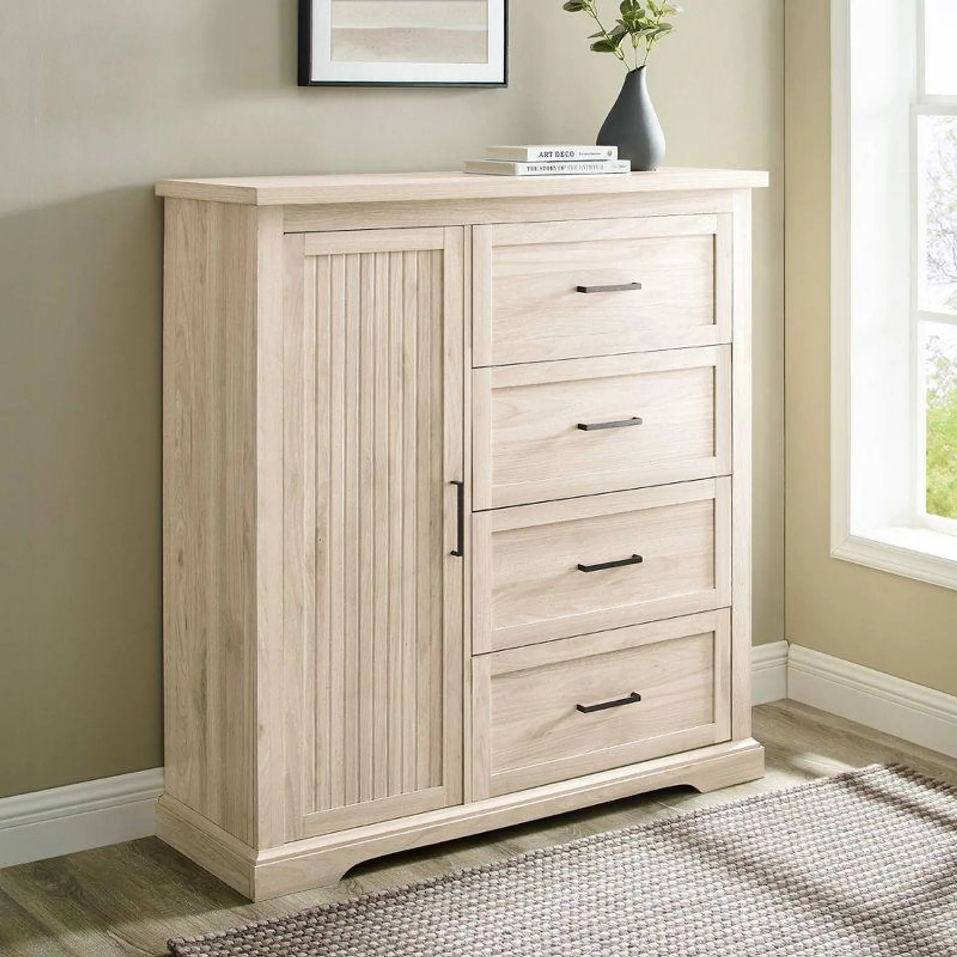 Hooper Transitional Combination Wardrobe - Saracina Home