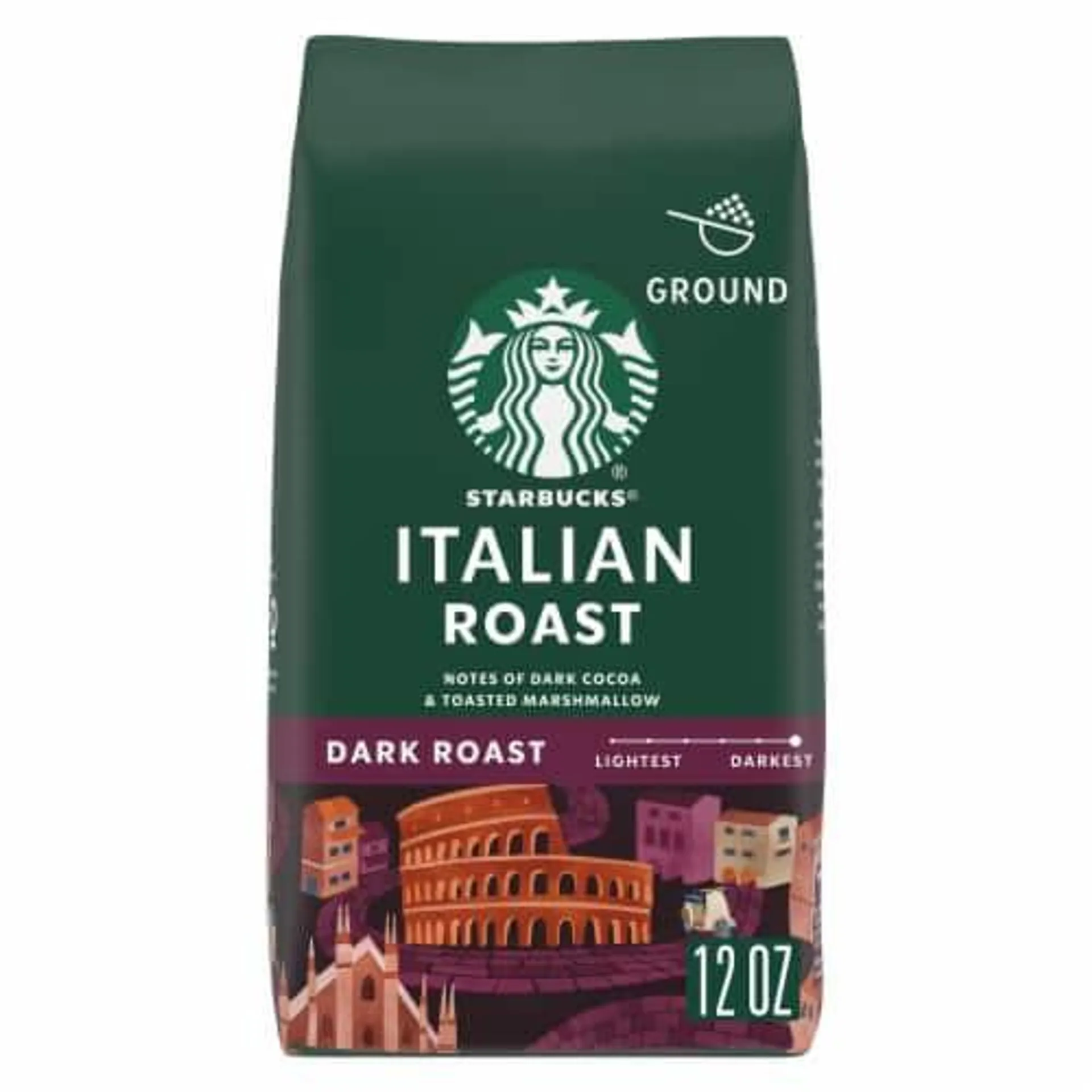 Starbucks Italian Dark Roast Ground Coffee