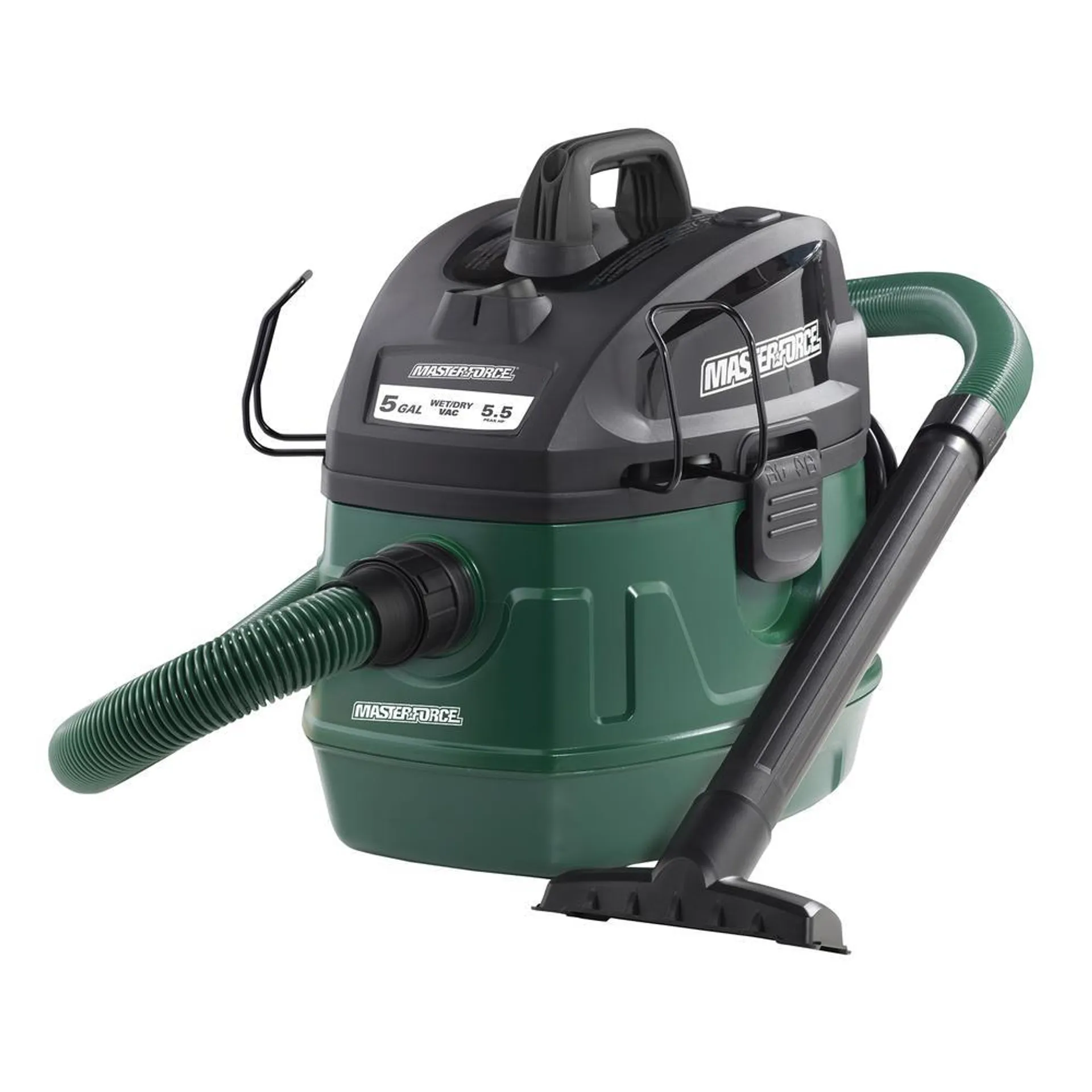 Masterforce™ 5 Gallon 5.5 Peak HP Wet/Dry Vacuum