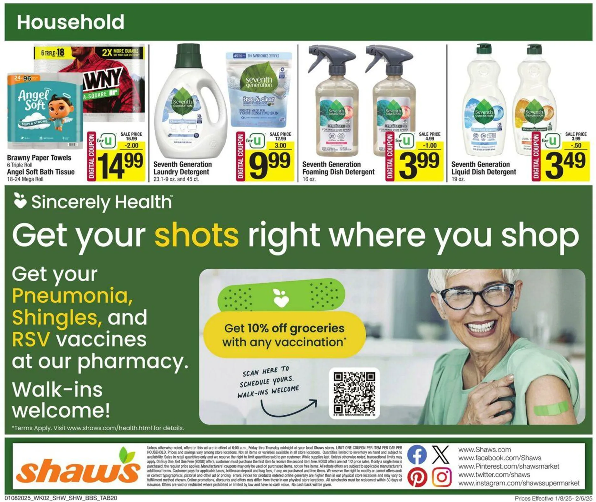 Weekly ad Shaws from January 8 to February 6 2025 - Page 20