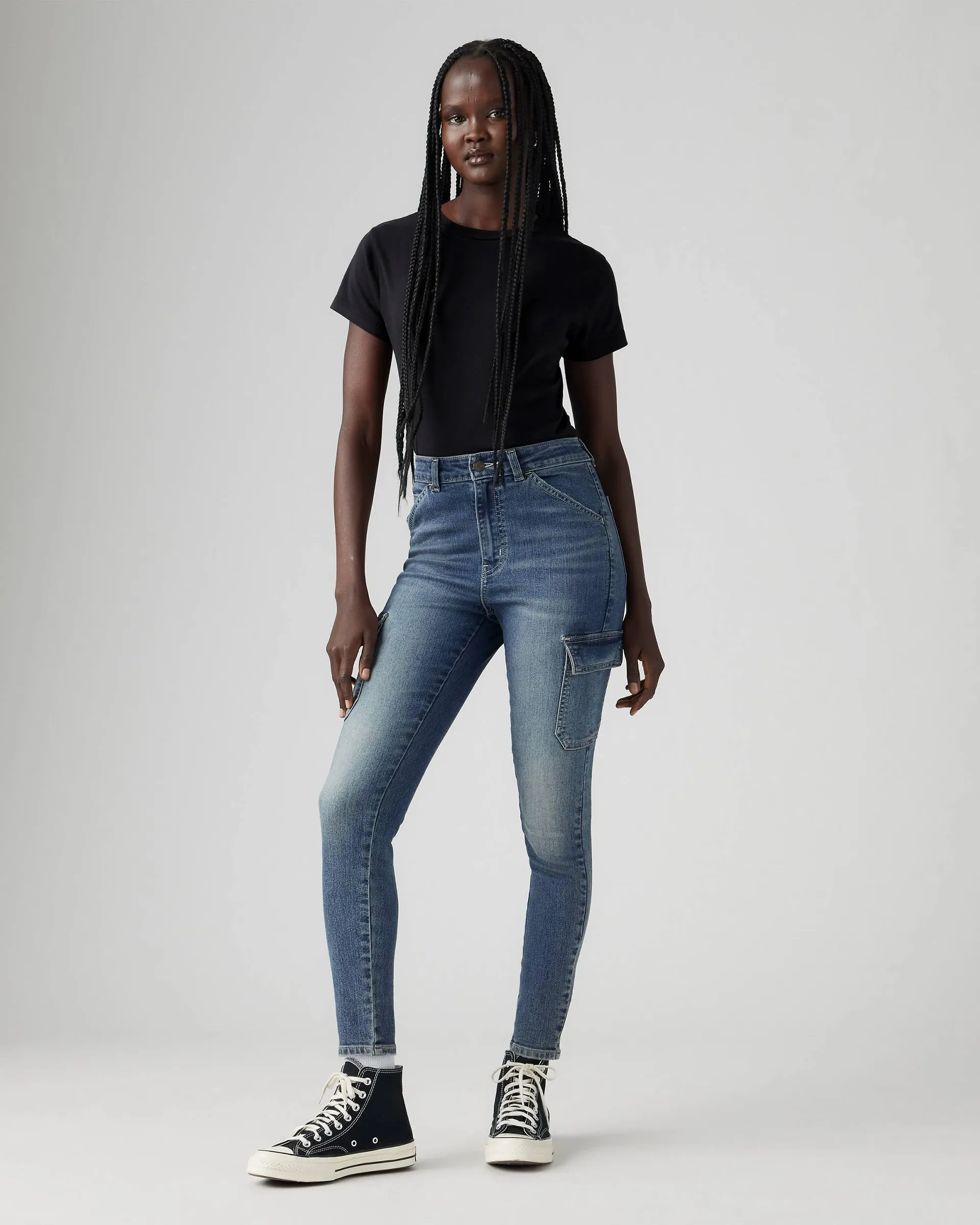 721 High Rise Skinny Cargo Women's Jeans