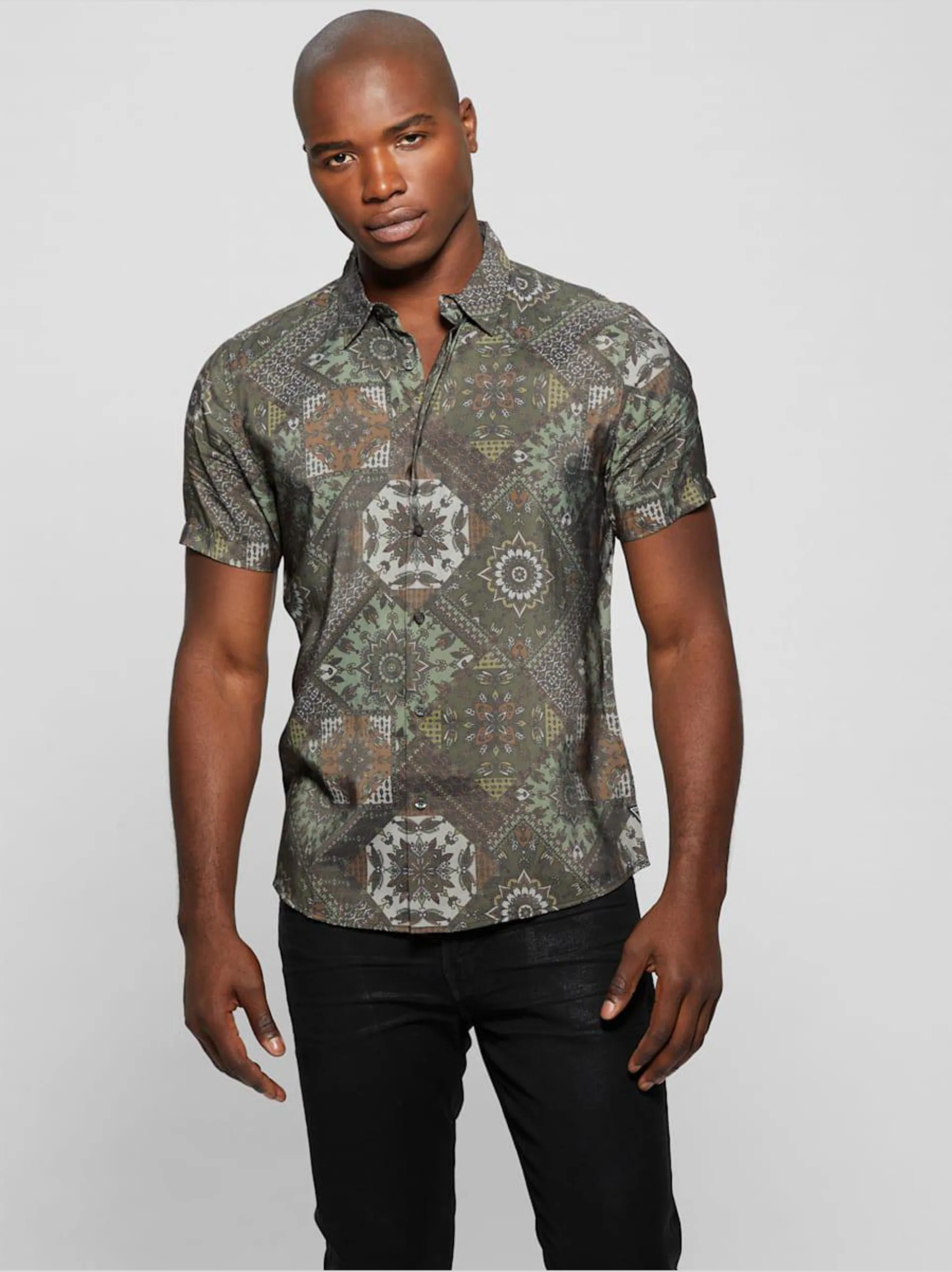 Eco Sandwash Shashiko Shirt