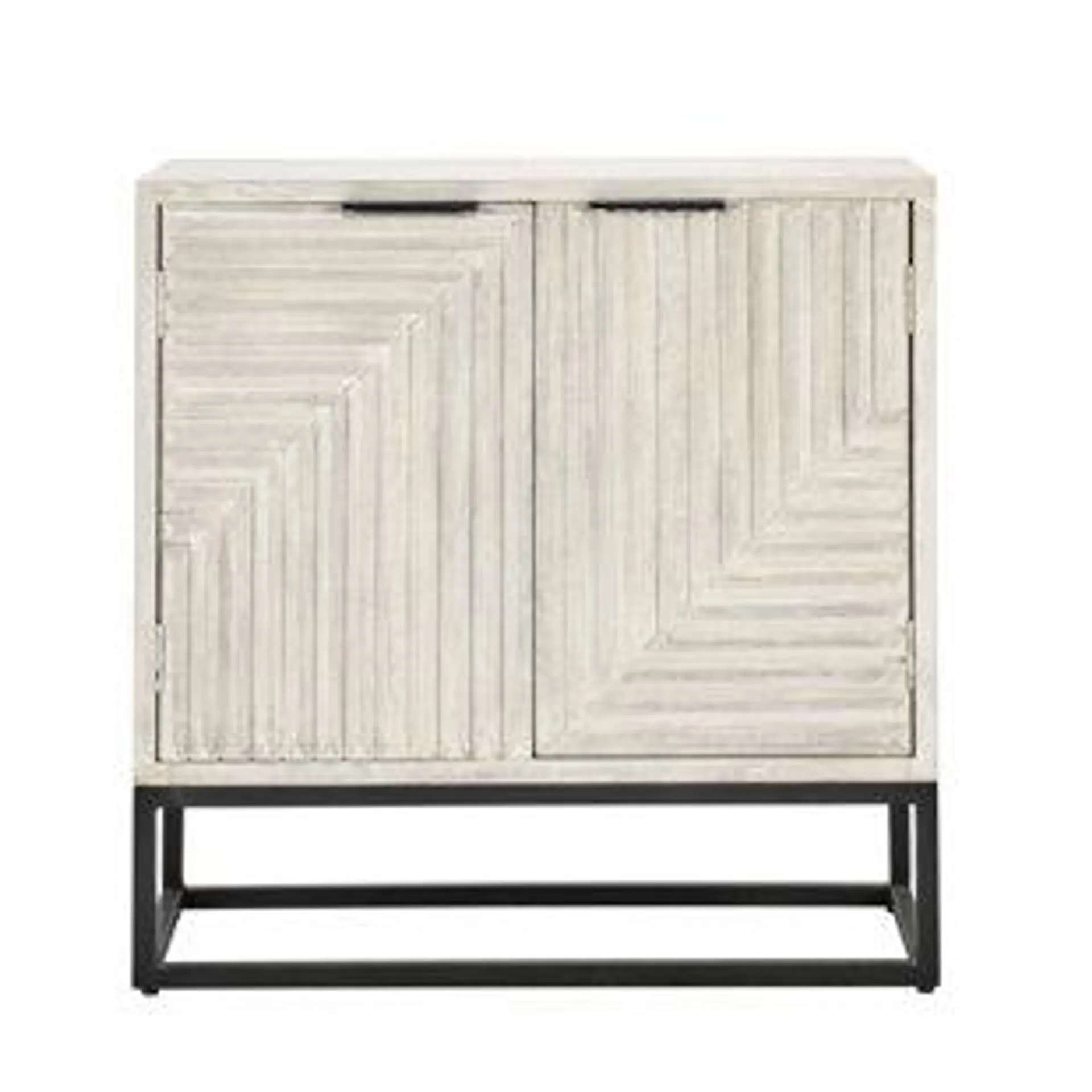 Keelah Solid Wood Storage Cabinet