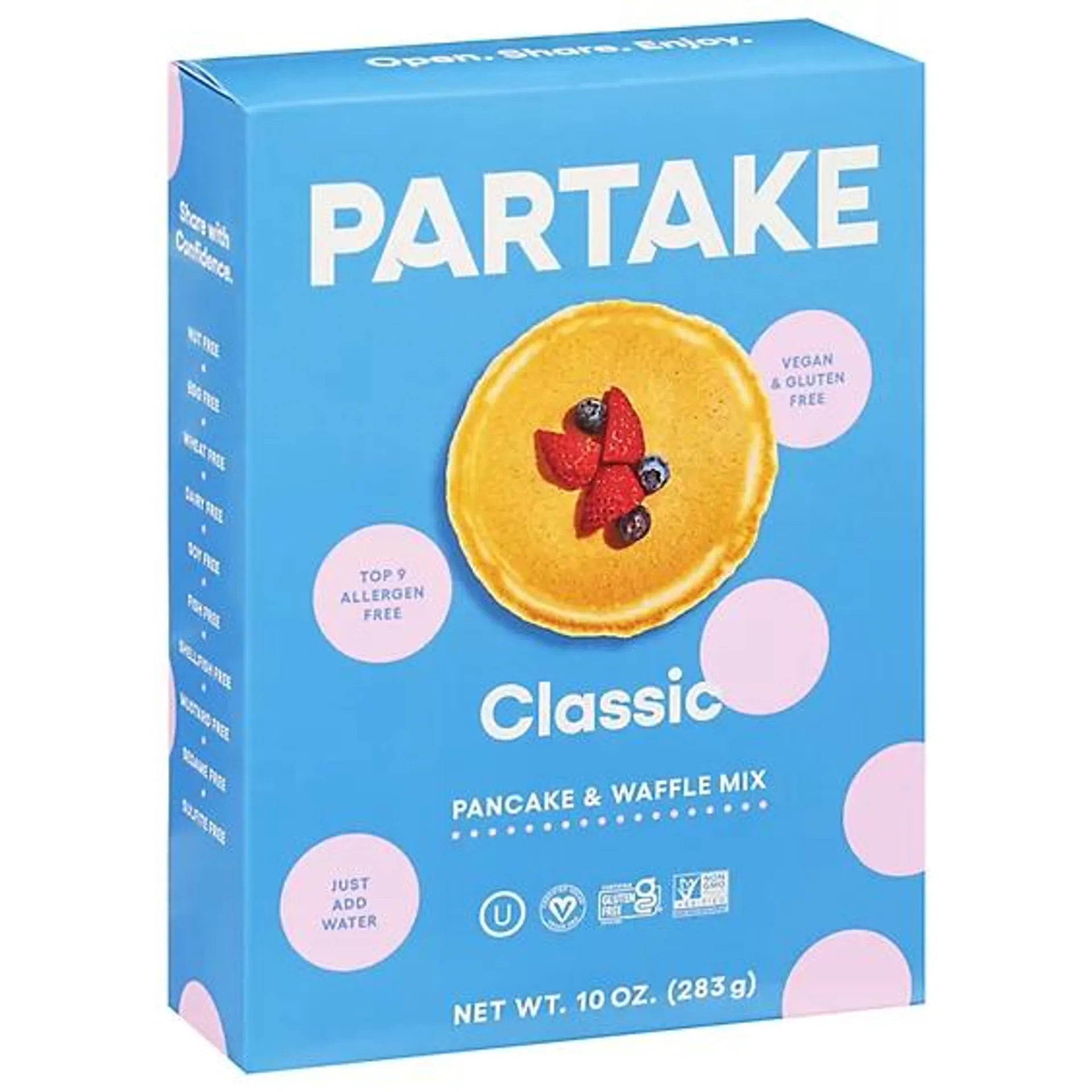 Partake Foods Waffle & Pancake Mix Classic - 10 OZ