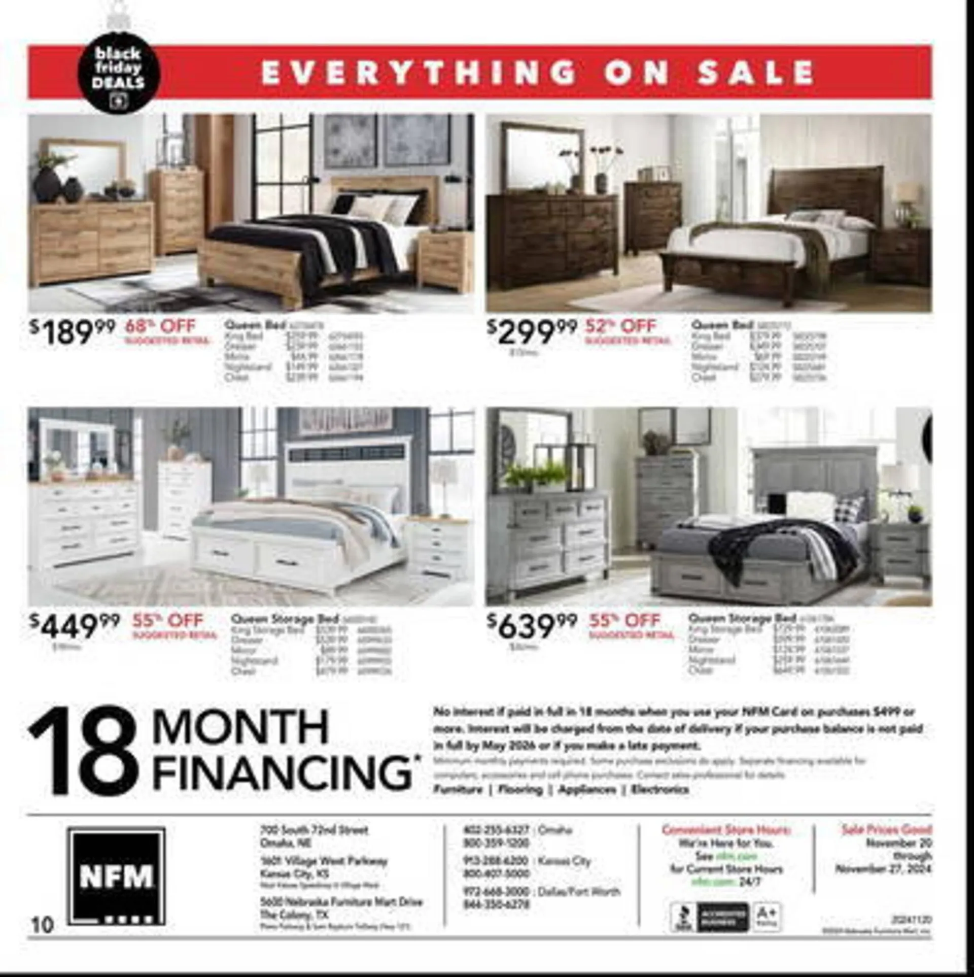 Weekly ad Nebraska Furniture Mart Weekly Ad from November 20 to November 27 2024 - Page 10