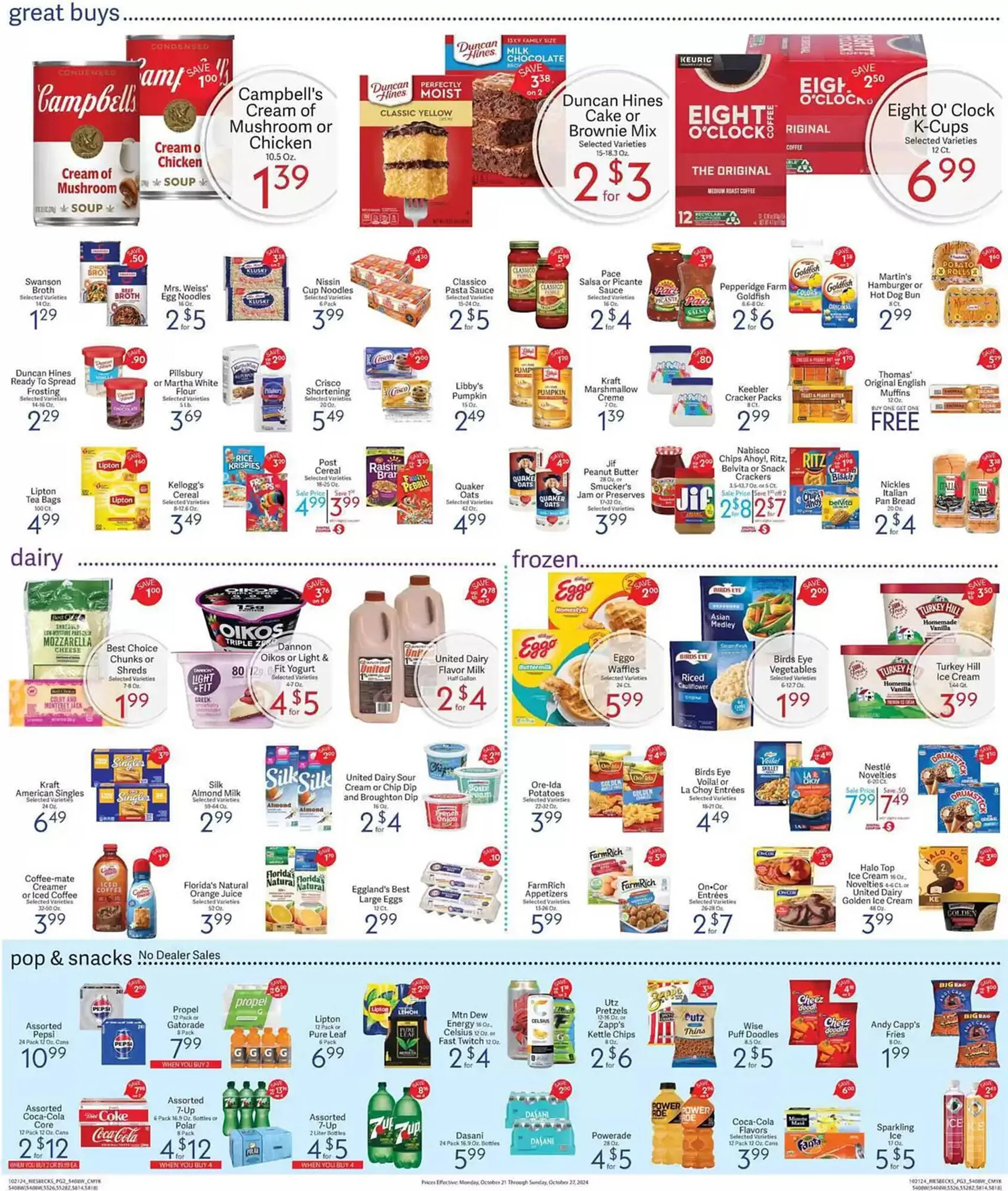 Weekly ad Riesbeck Weekly Ad from October 21 to October 27 2024 - Page 4