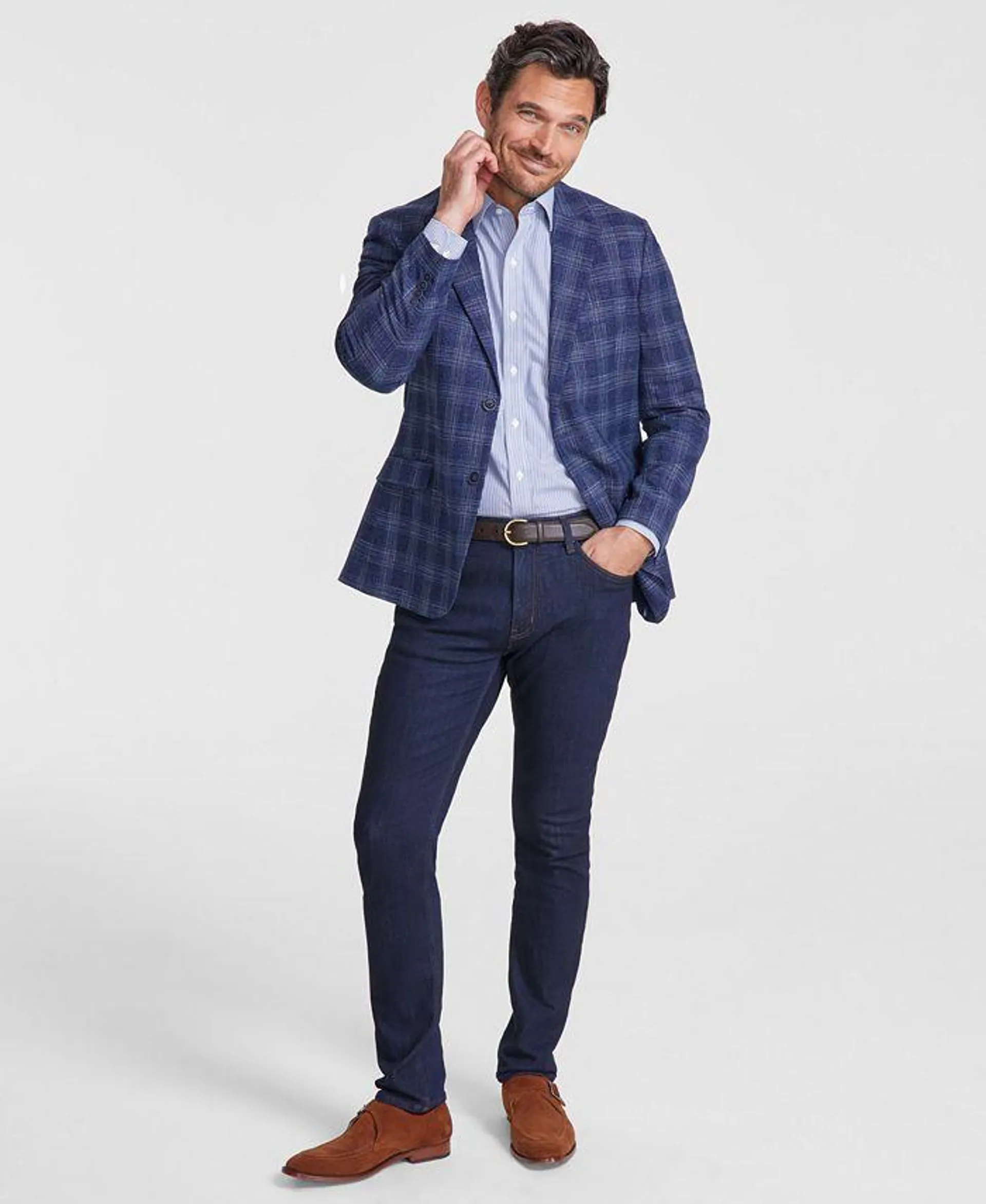 Men's Modern-Fit Pattern Sport Coat