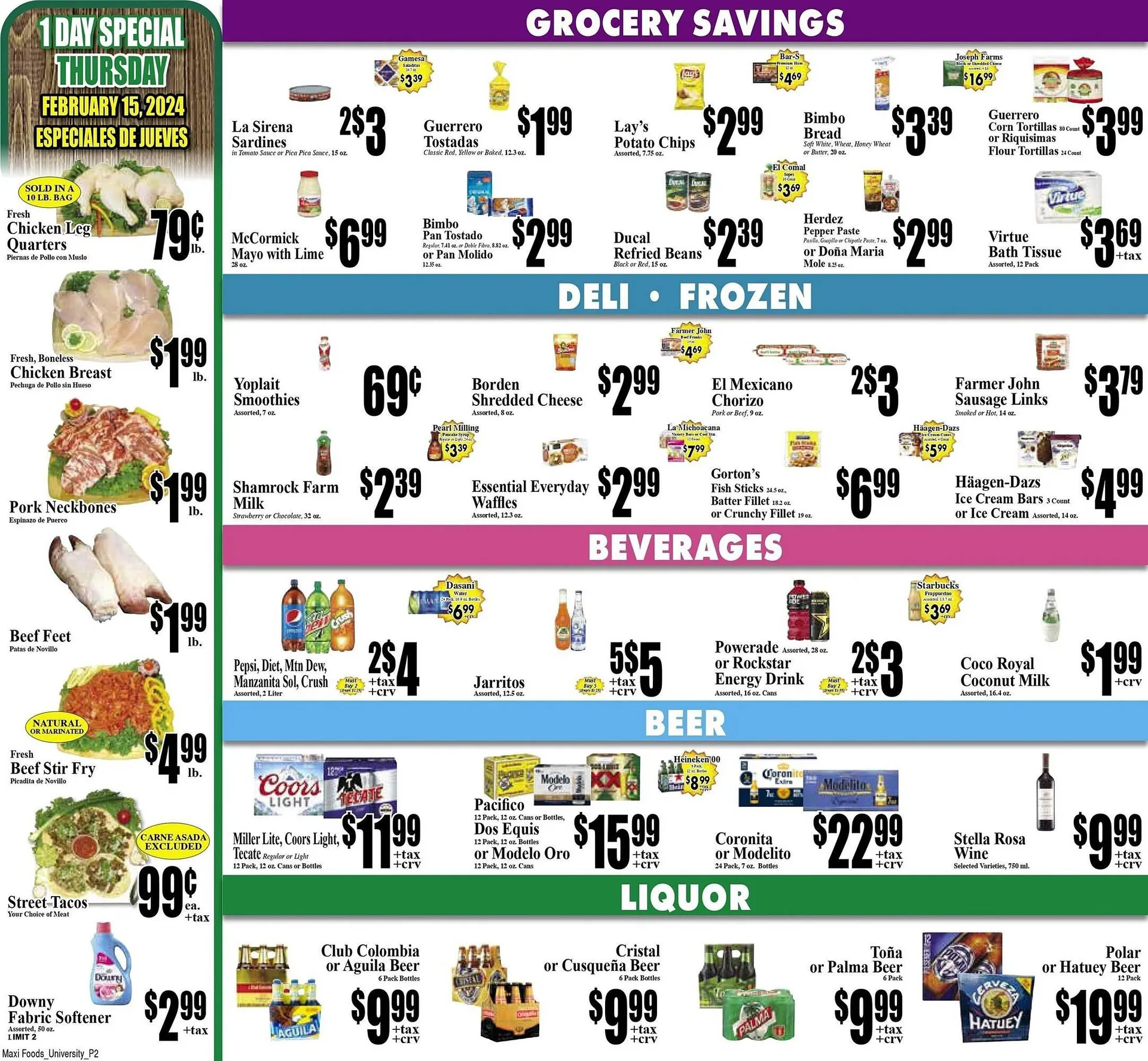 Weekly ad Maxi Foods Weekly Ad from February 14 to February 20 2024 - Page 2