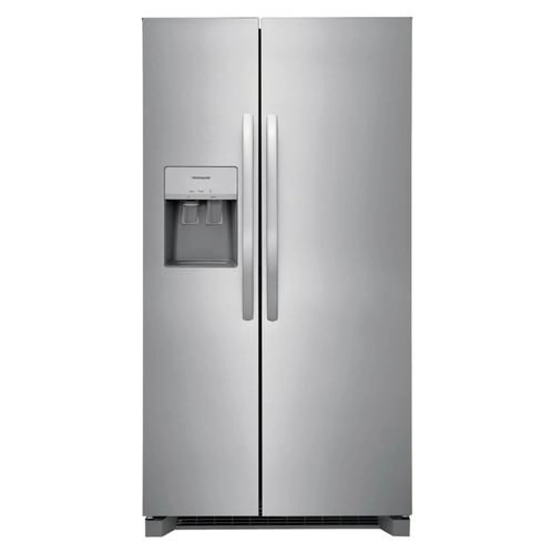 Frigidaire 25.6 cu. ft. 36” Standard Depth Side by Side Refrigerator - FRSS2623AS