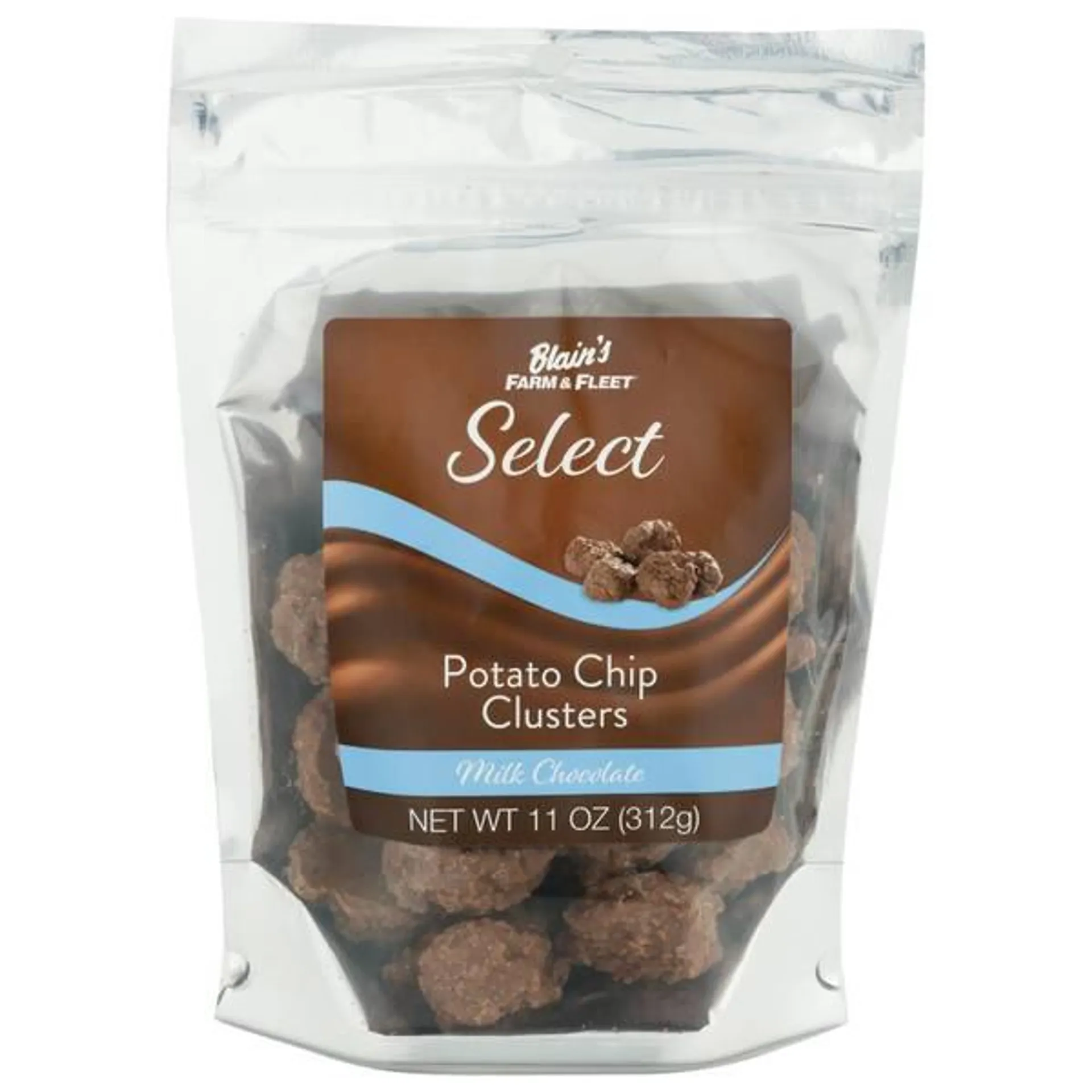 11 oz Milk Chocolate Potato Chip Cluster