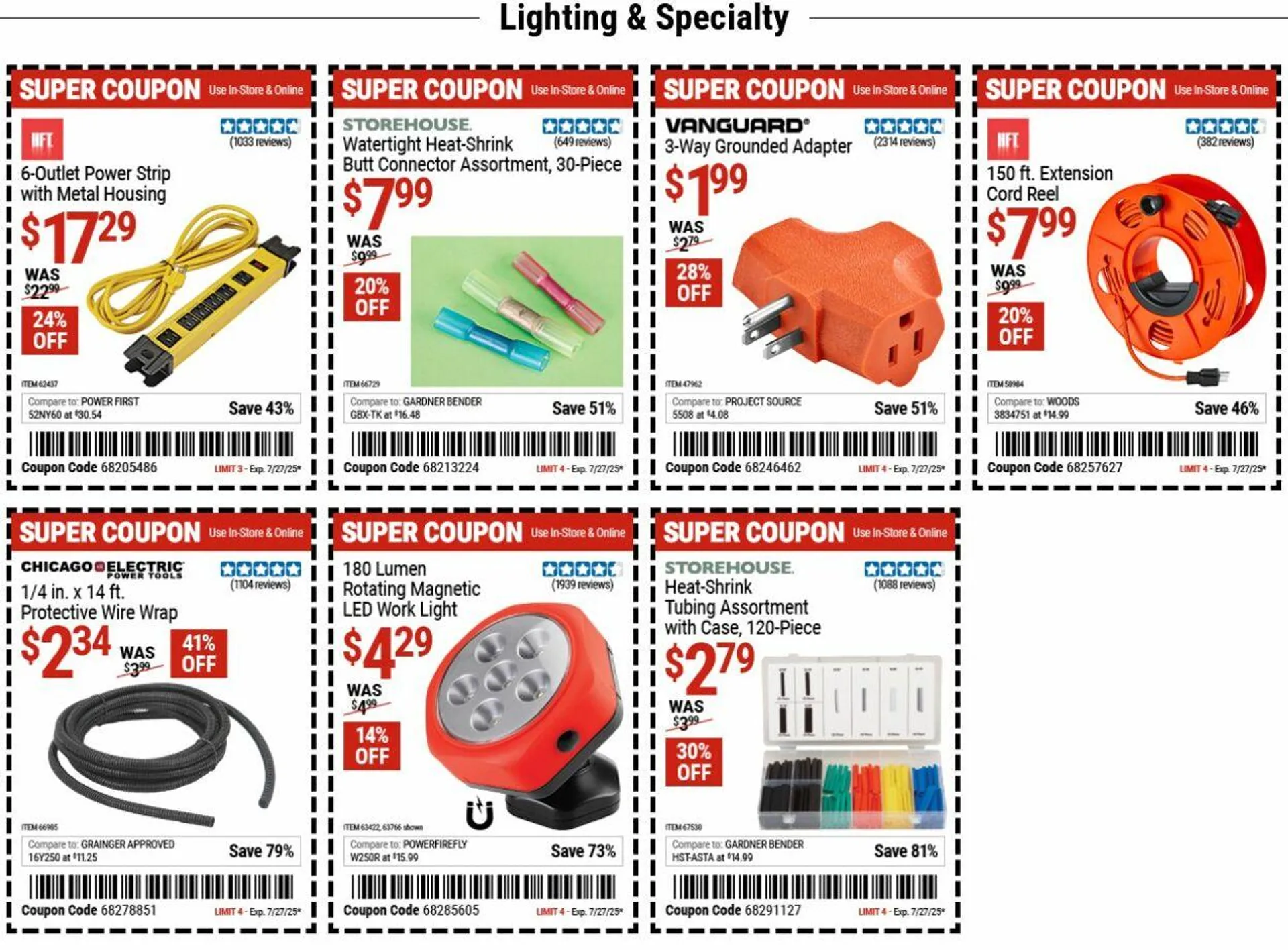 Weekly ad Harbor Freight from July 21 to July 30 2025 - Page 5