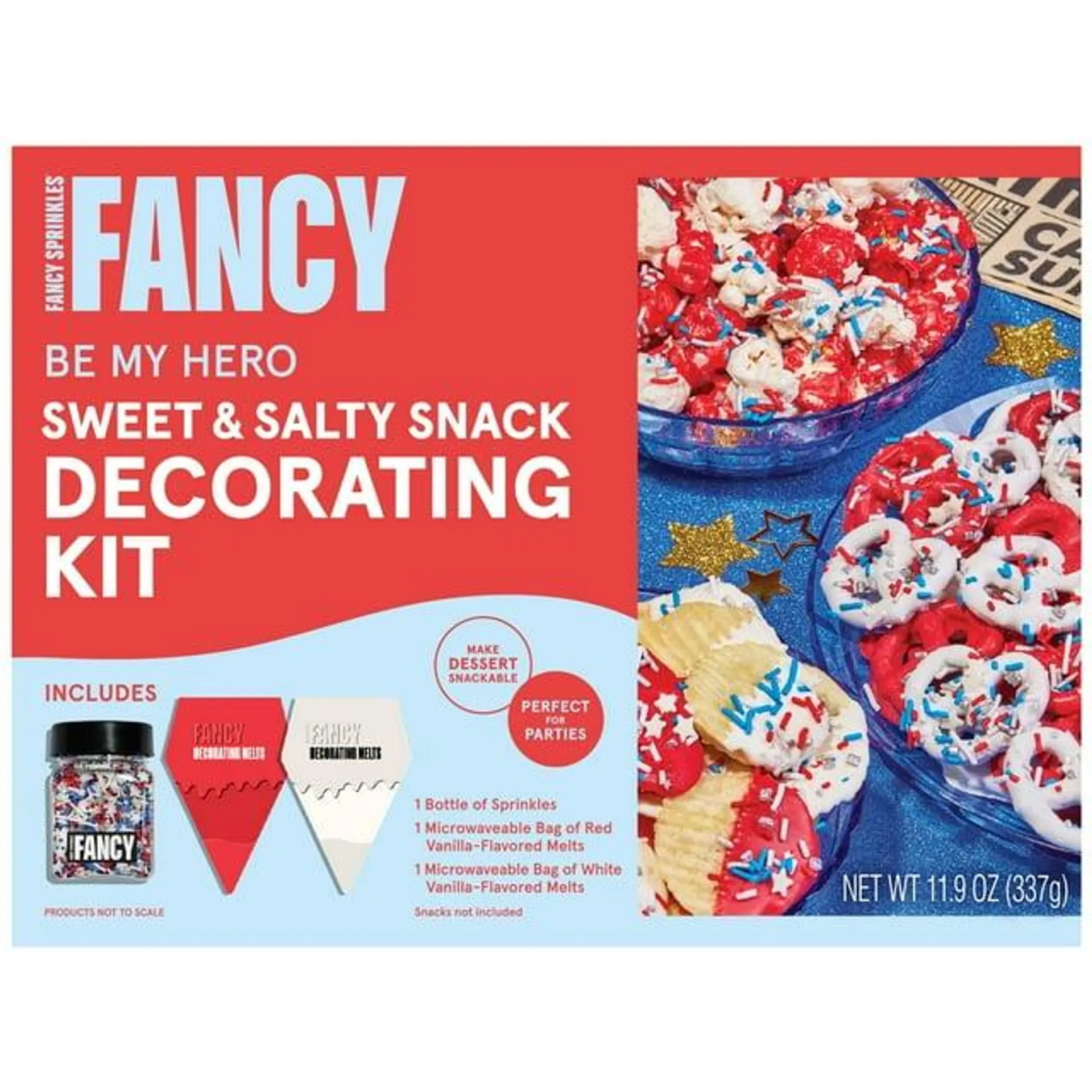 Fancy Sprinkles Be My Hero Sweet & Salty Snack Decorating Kit, 11.9 oz